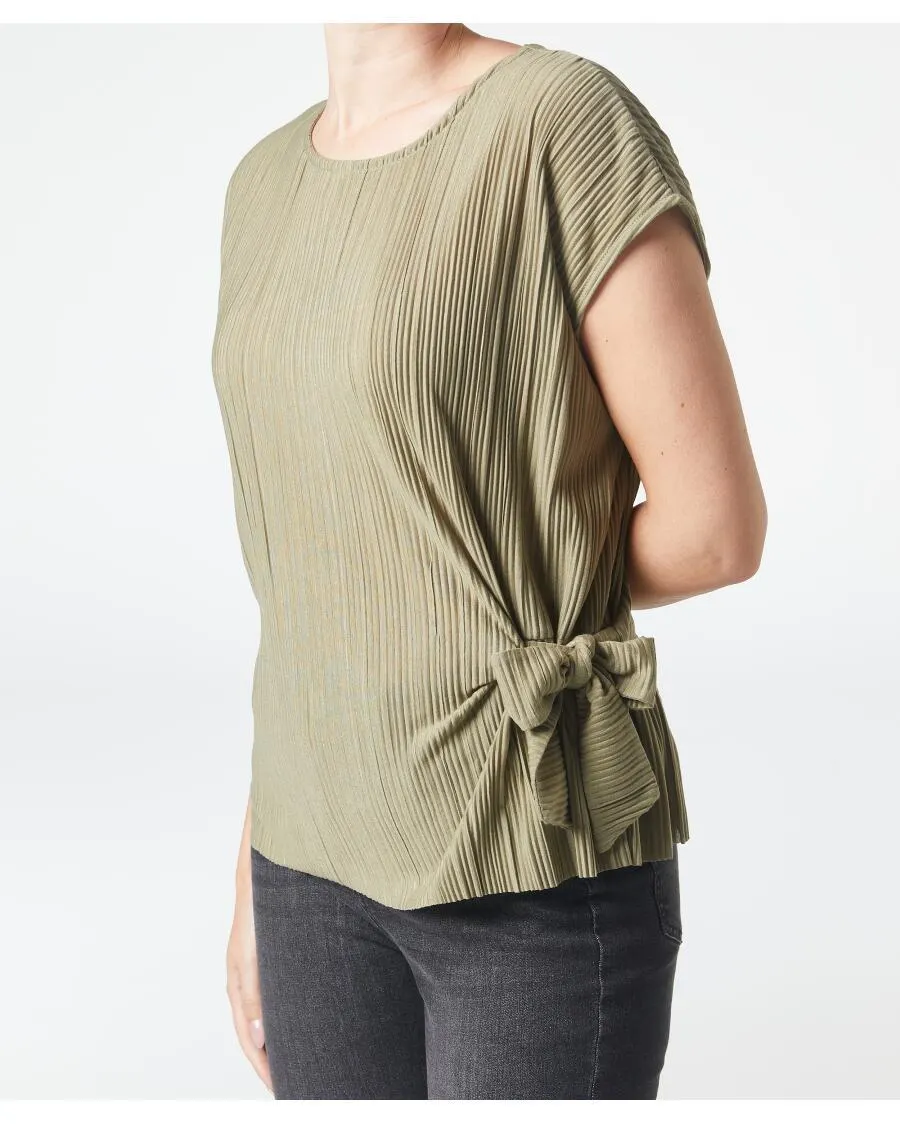 T-Shirt mit Schleife