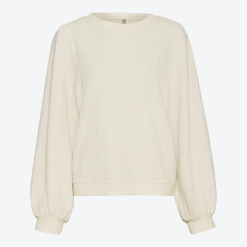 Damen-Langarmshirt mit Ballonärmeln