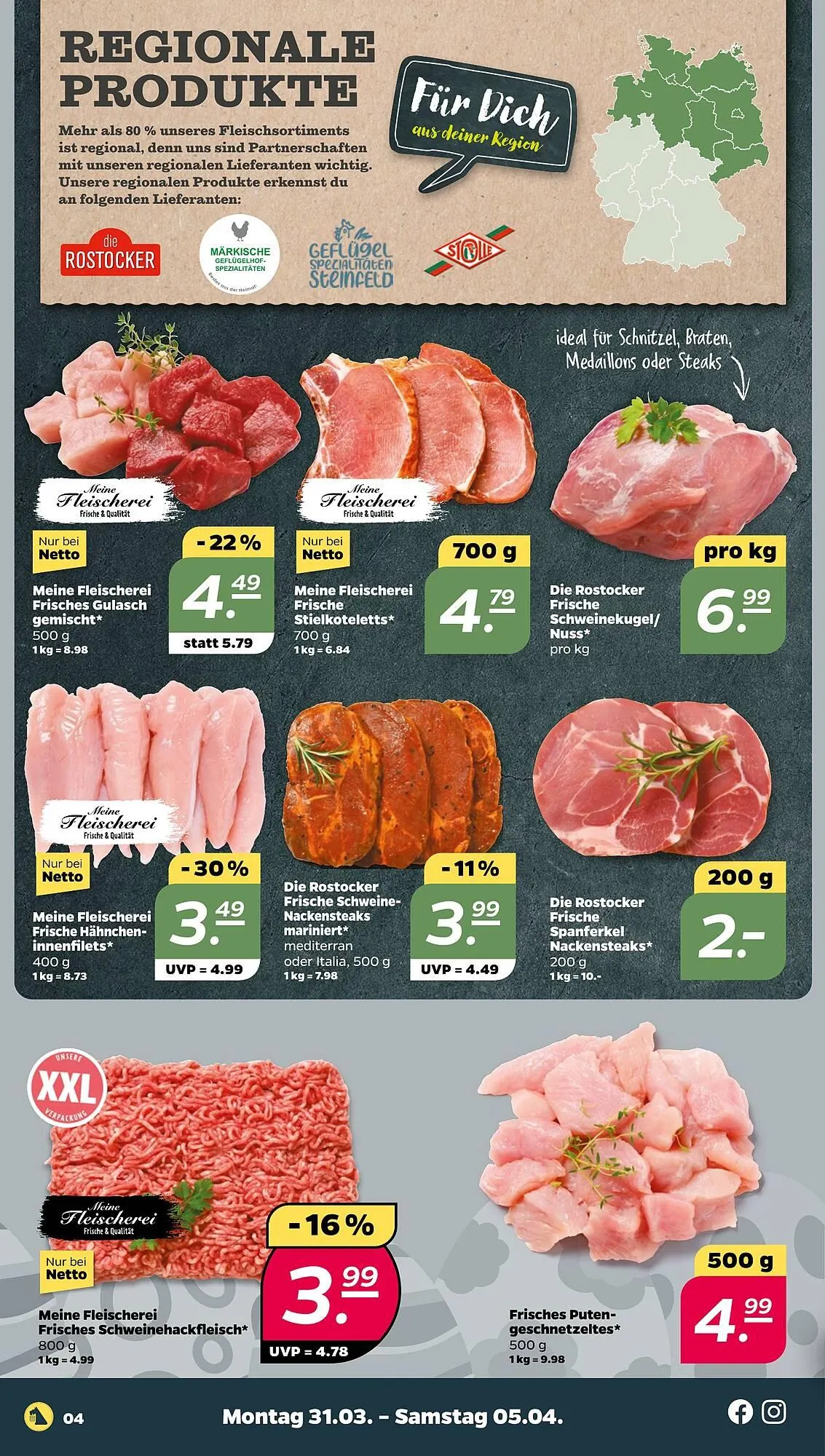 NETTO Prospekt von 31. März bis 5. April 2025 - Prospekt seite 4