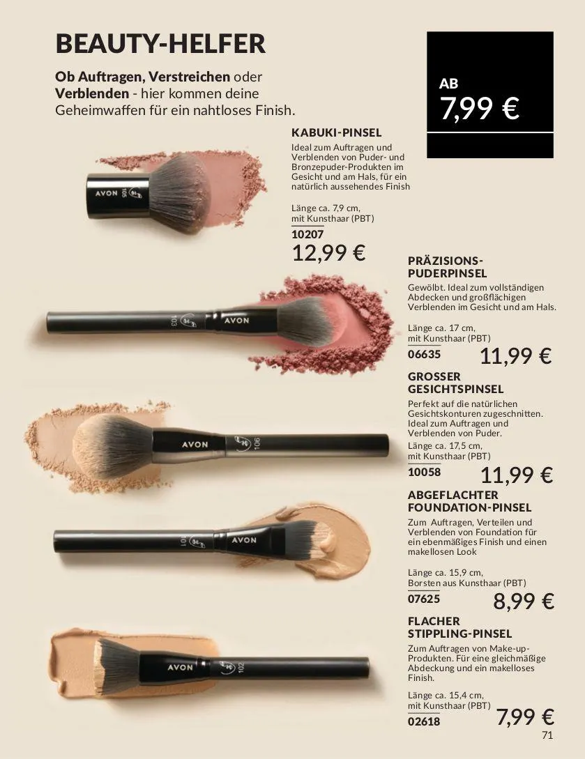 Avon Aktueller Prospekt von 19. März bis 2. April 2025 - Prospekt seite 71