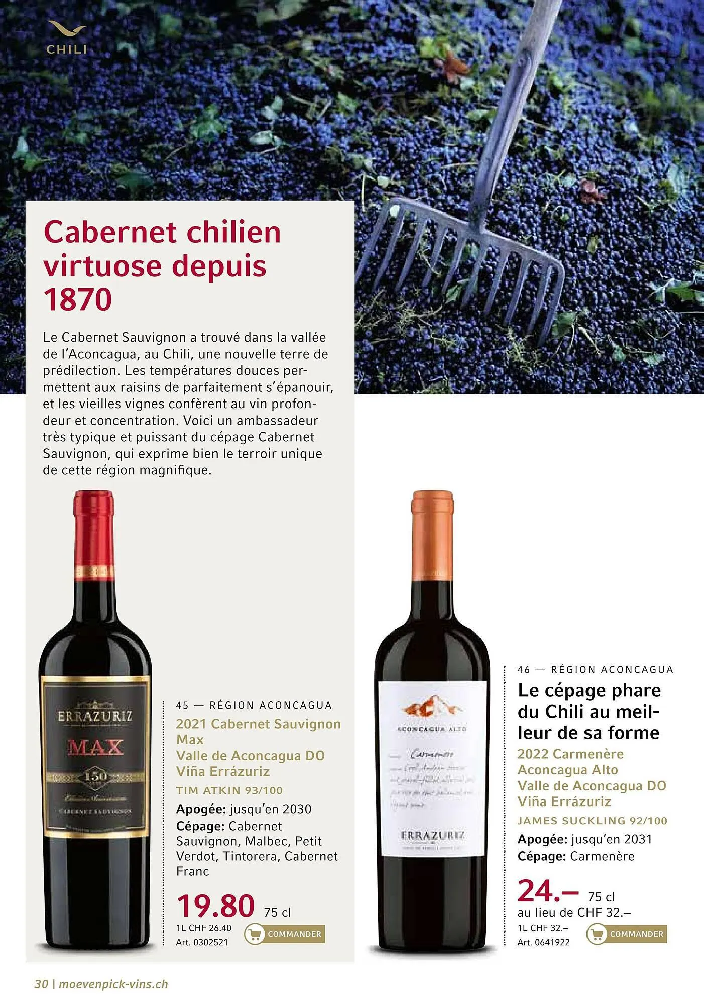 Mövenpick Wein Prospekt von 29. April bis 3. Mai 2025 - Prospekt seite 30