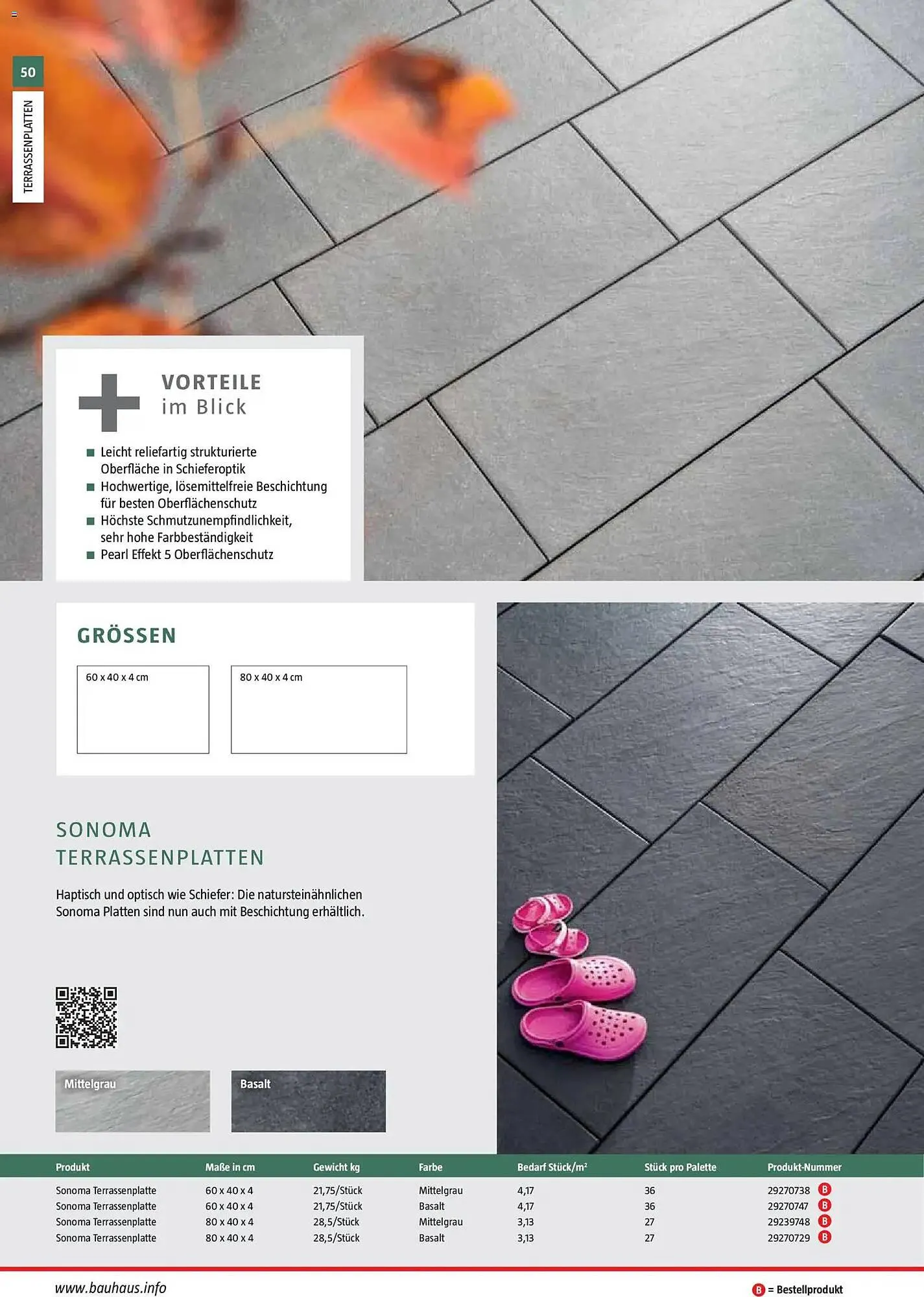 Bauhaus Prospekt von 2. März bis 30. Juni 2026 - Prospekt seite 50