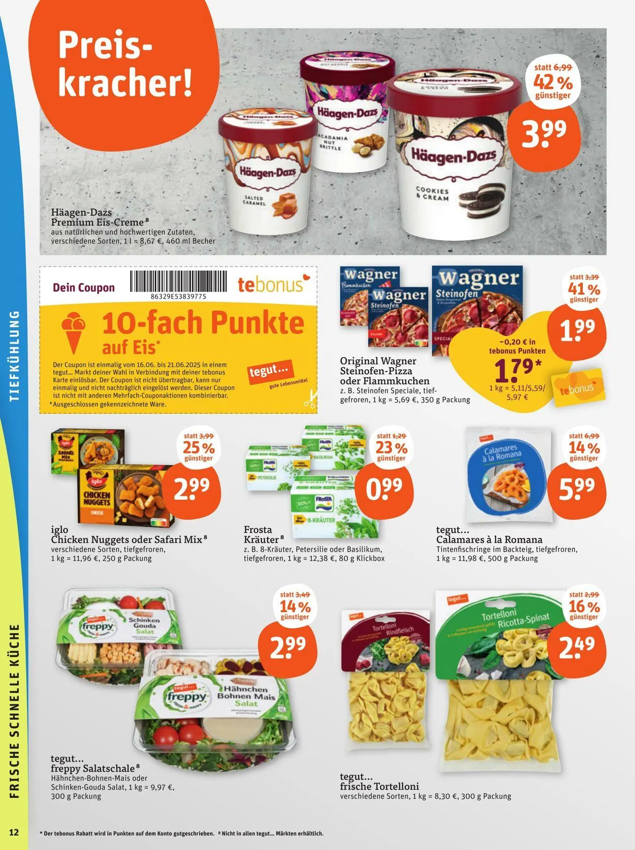 Tegut Aktueller Prospekt von 2. Juni bis 8. Juni 2025 - Prospekt seite 14