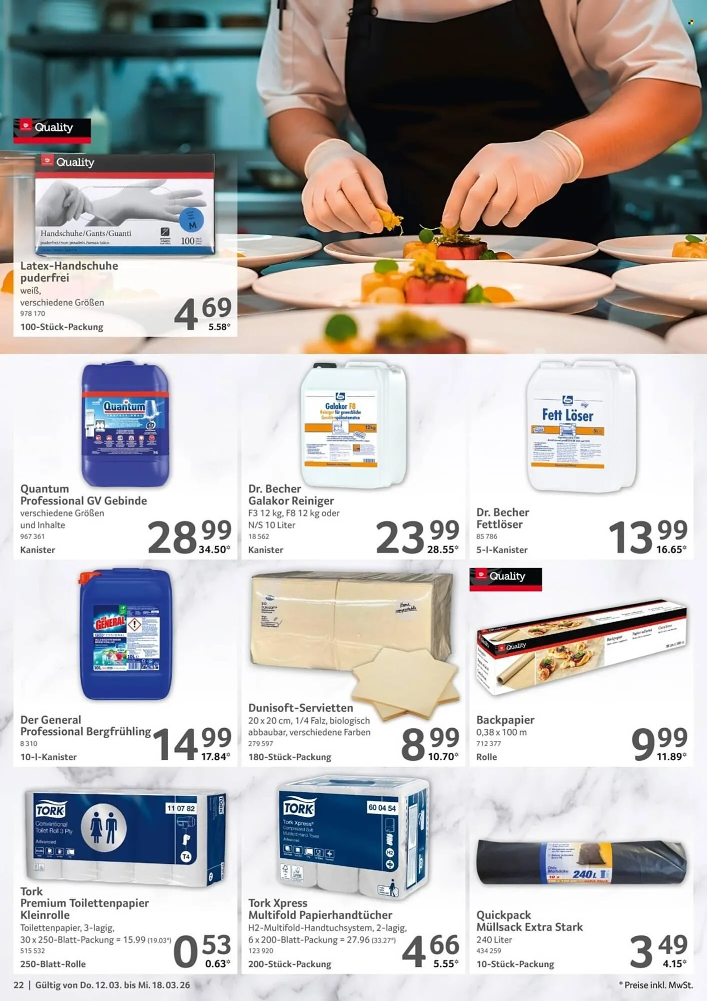 Selgros Prospekt von 12. März bis 18. März 2026 - Prospekt seite 22