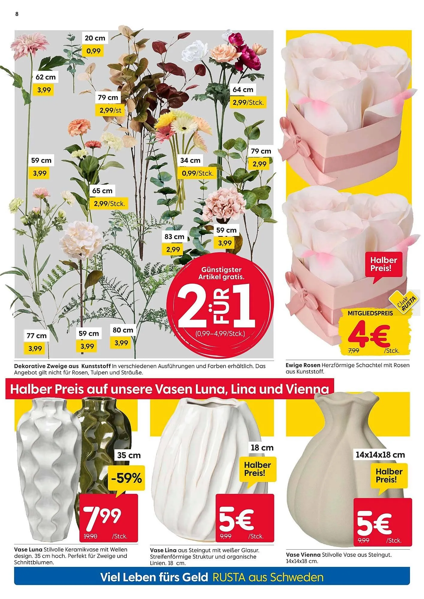Rusta Prospekt von 21. Februar bis 27. Februar 2026 - Prospekt seite 8