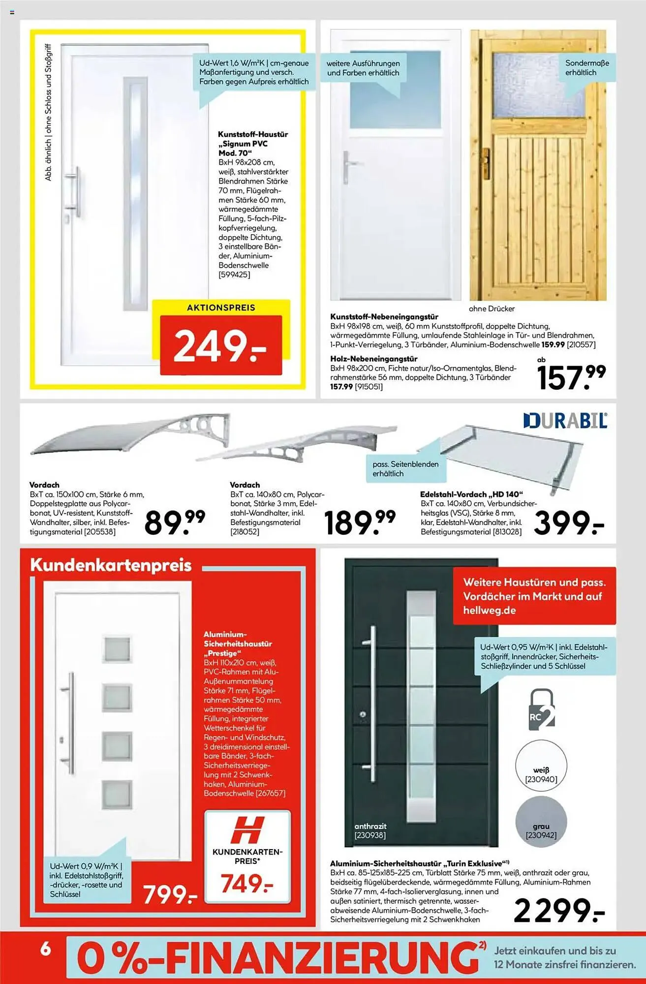 Hellweg Prospekt von 4. August bis 9. August 2025 - Prospekt seite 6