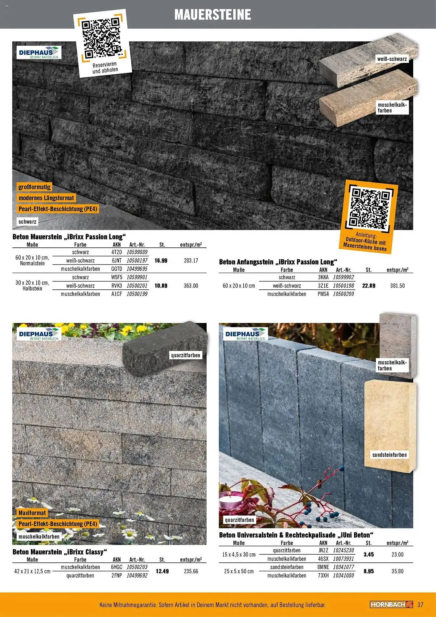 Hornbach Prospekt von 12. Februar bis 31. Dezember 2026 - Prospekt seite 37