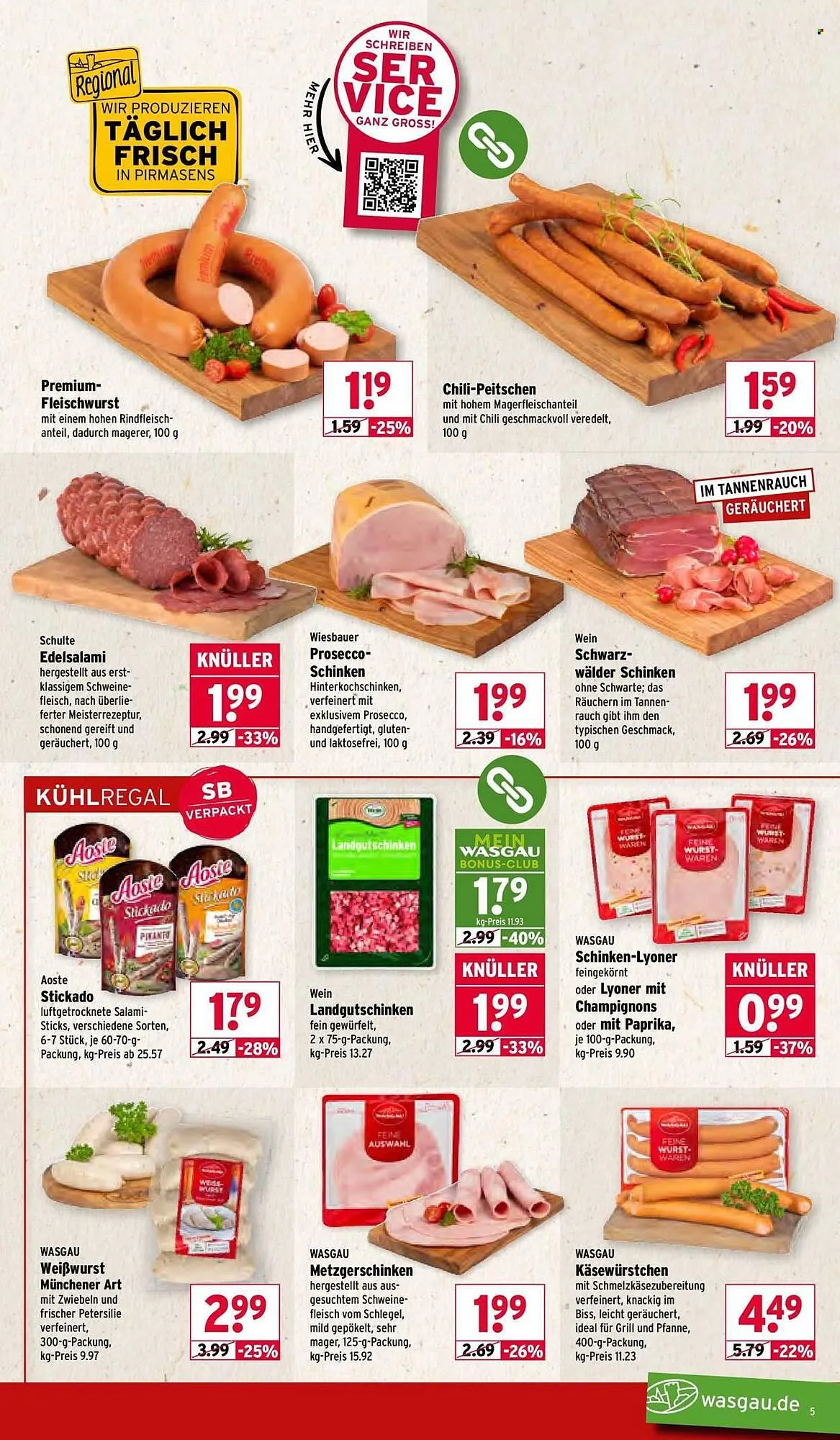 Wasgau Prospekt von 26. Januar bis 31. Januar 2026 - Prospekt seite 5