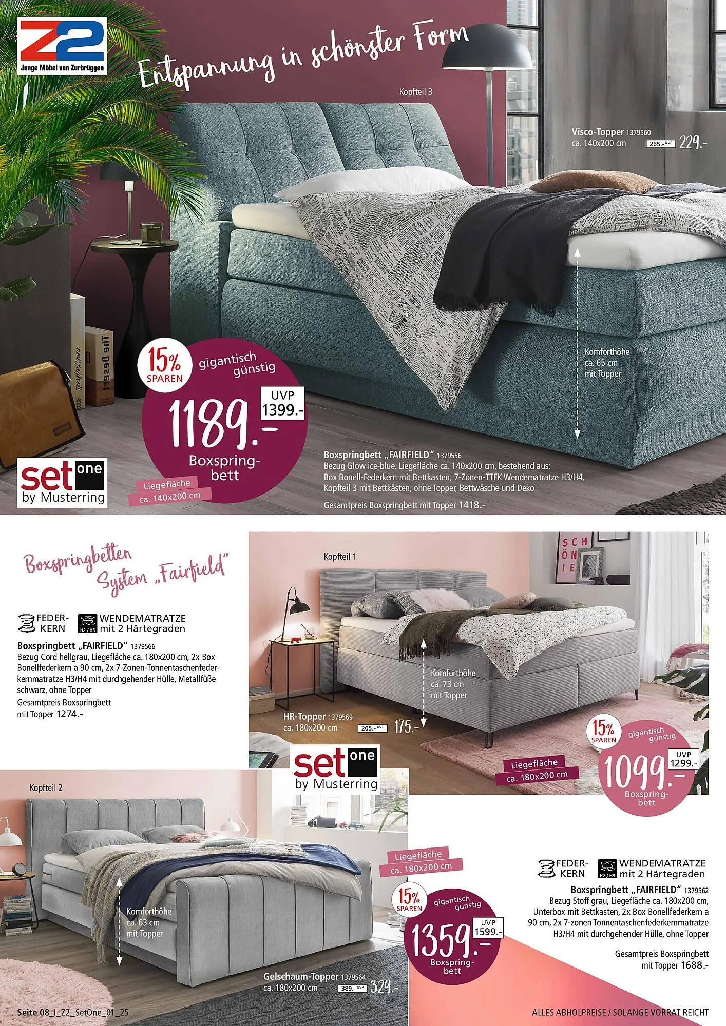 Zurbrüggen Prospekt von 7. Februar bis 29. März 2025 - Prospekt seite 8