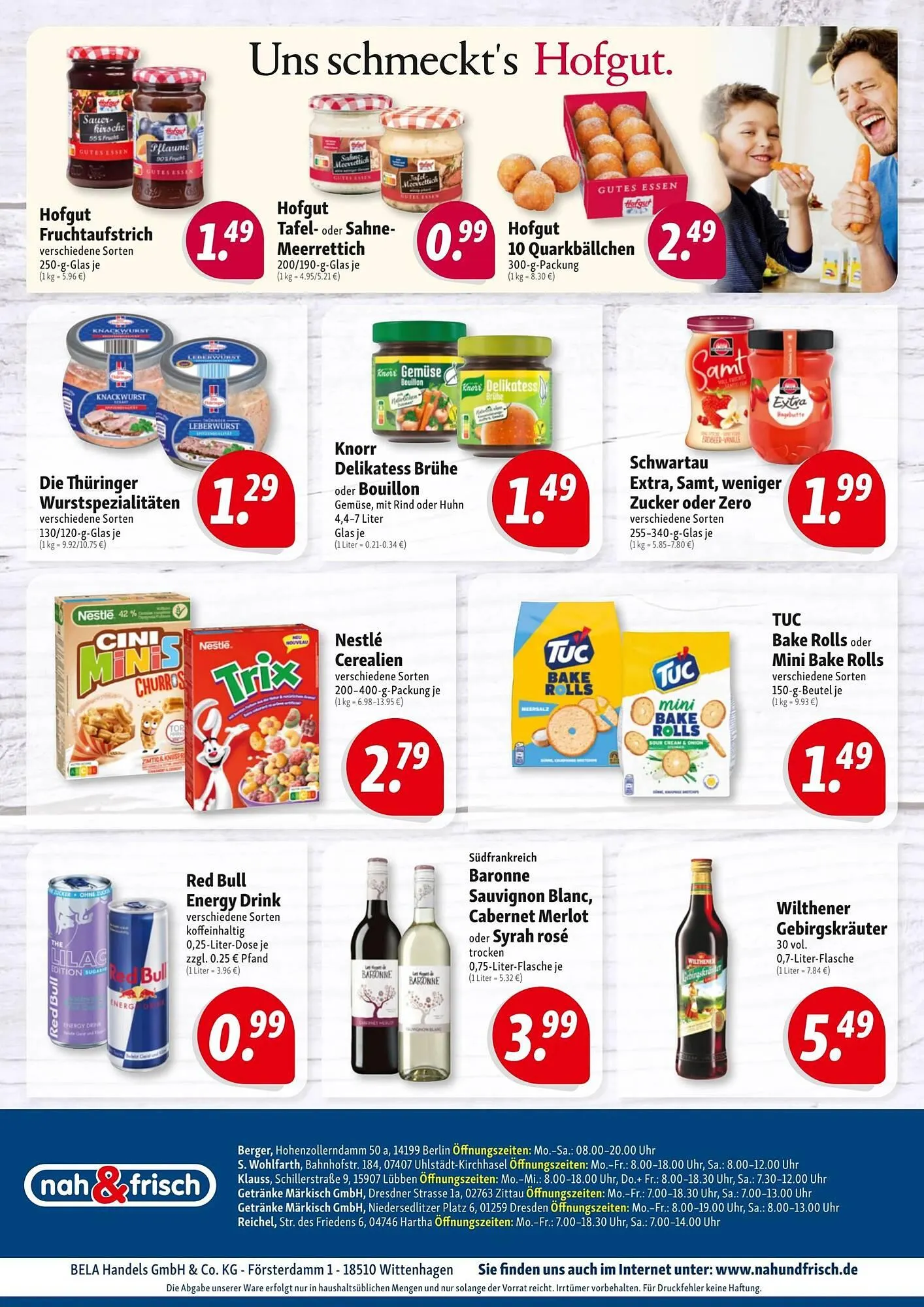 Nah & Frisch Prospekt von 1. September bis 7. September 2025 - Prospekt seite 4