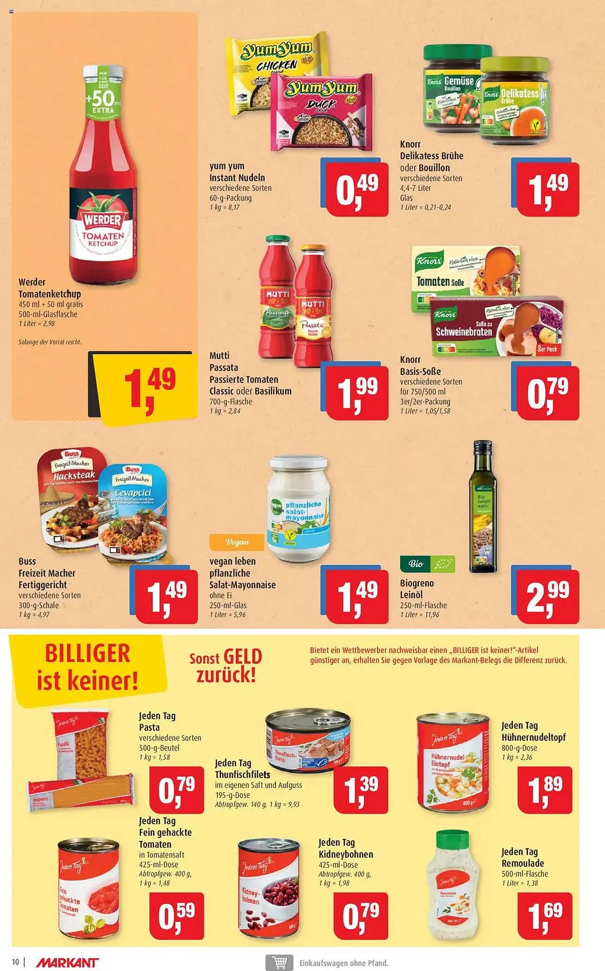 Markant Prospekt von 22. April bis 26. April 2025 - Prospekt seite 10