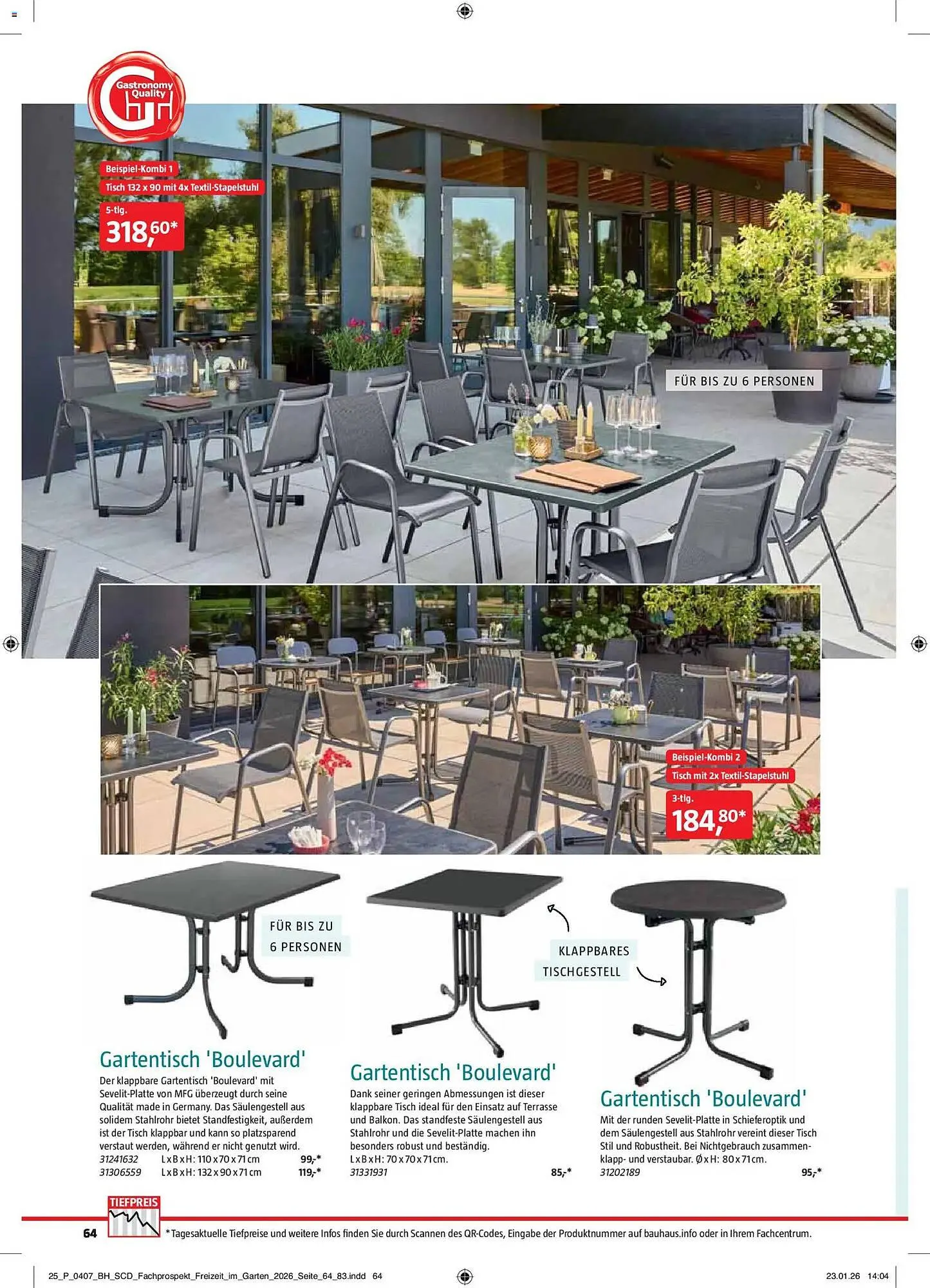 Bauhaus Prospekt von 2. März bis 30. Juni 2026 - Prospekt seite 64