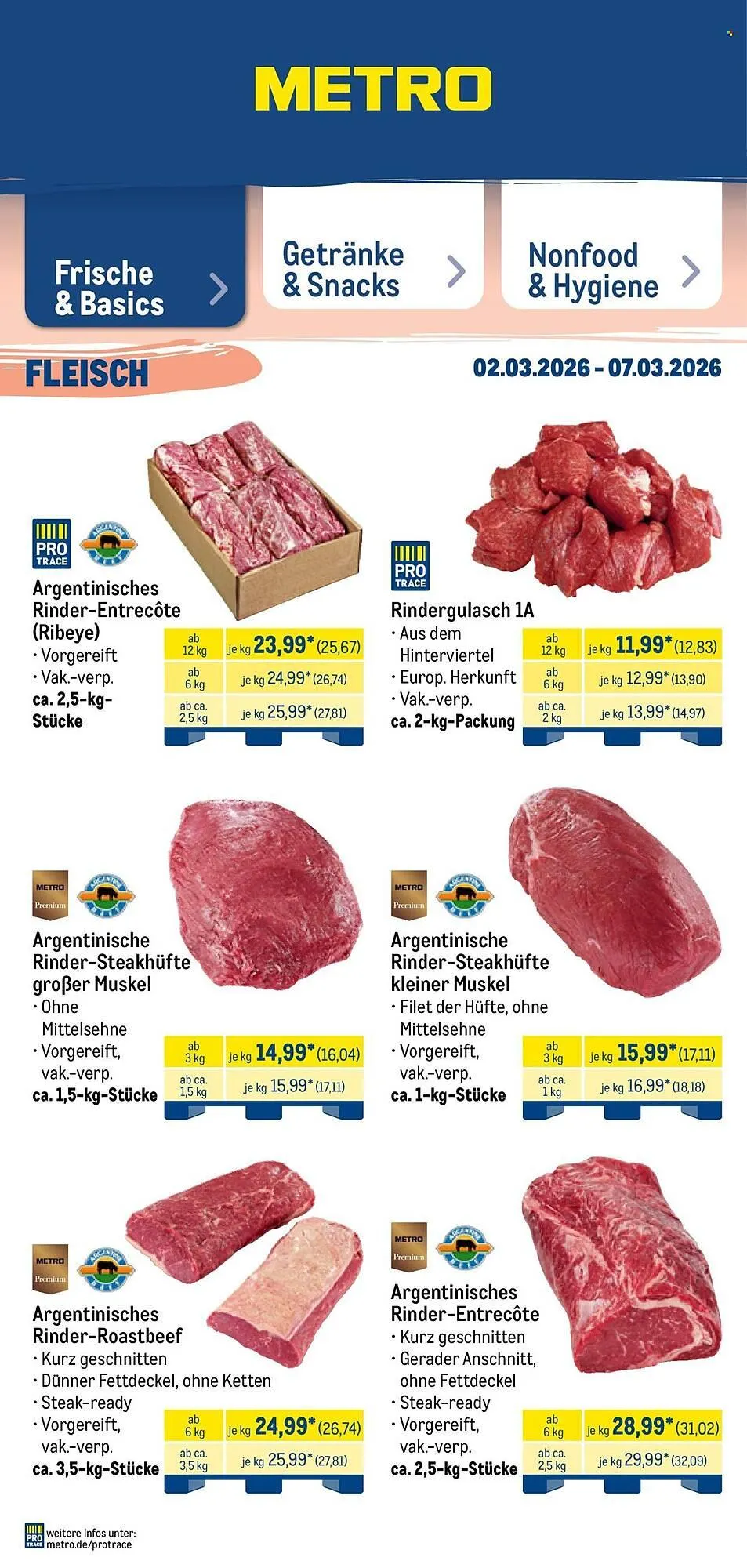 METRO Prospekt von 2. März bis 7. März 2026 - Prospekt seite 5