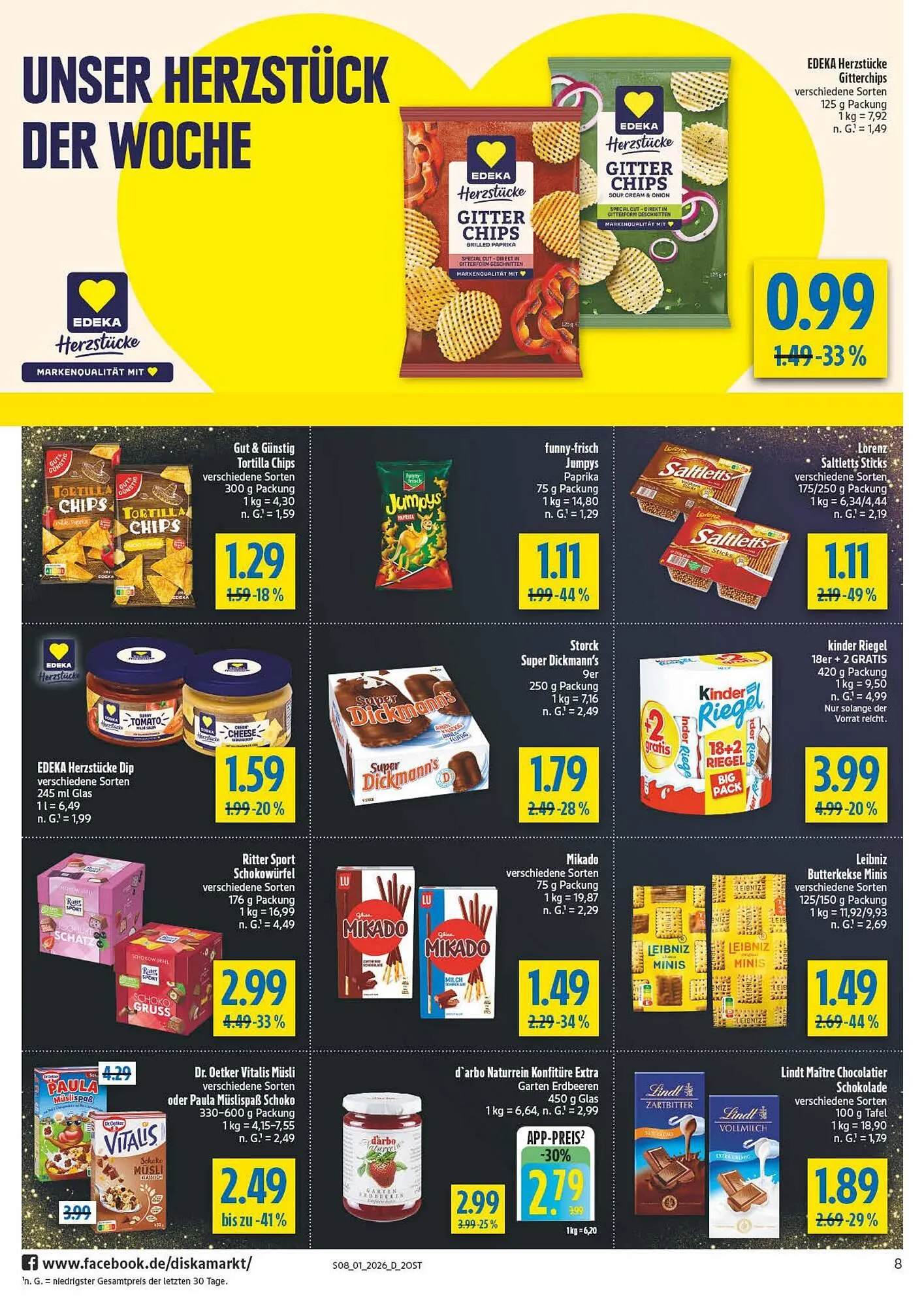 Diska Prospekt von 29. Dezember bis 3. Januar 2026 - Prospekt seite 8