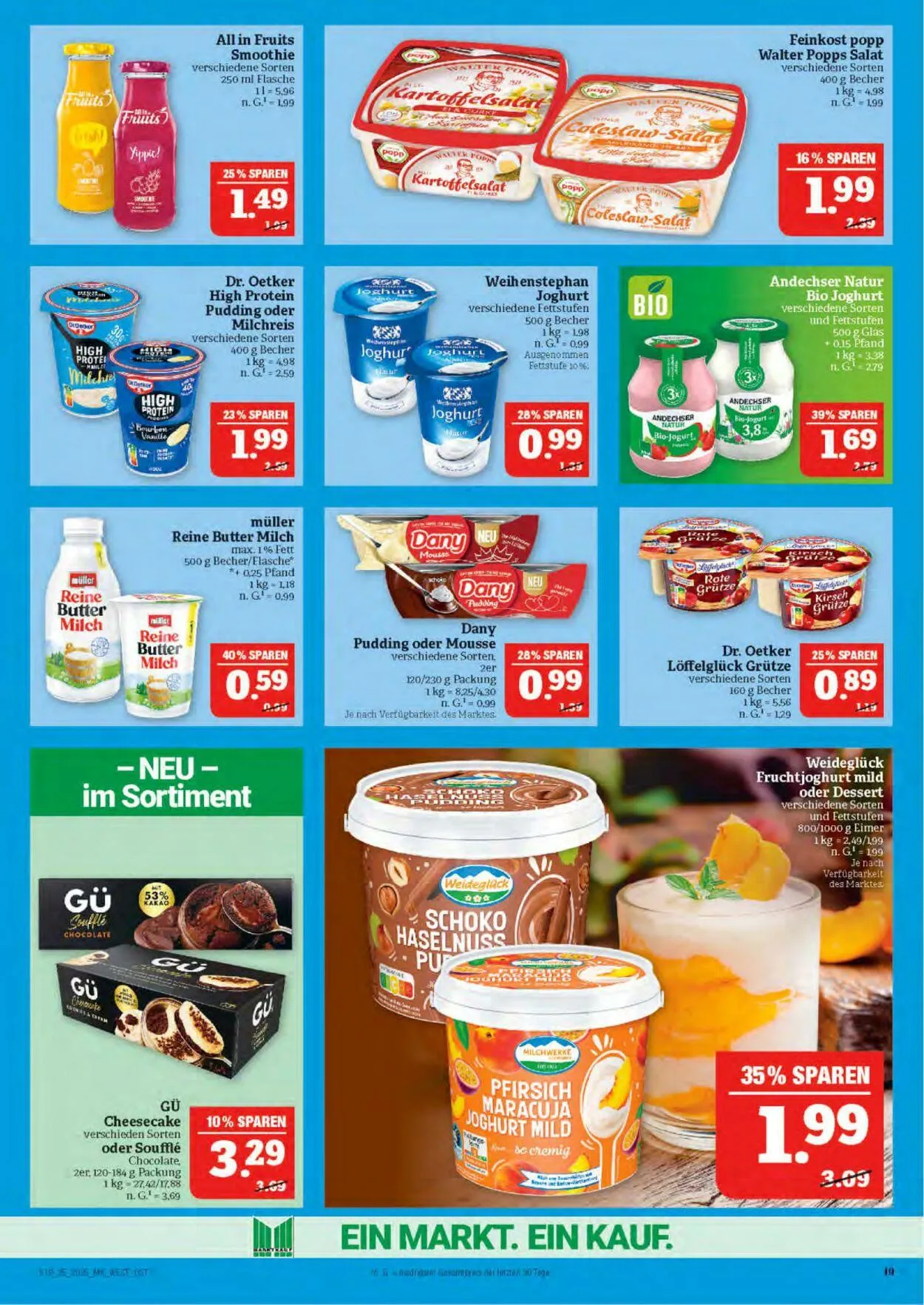 Marktkauf - Nürnberg-Thon Aktueller Prospekt von 16. Juni bis 21. Juni 2025 - Prospekt seite 19
