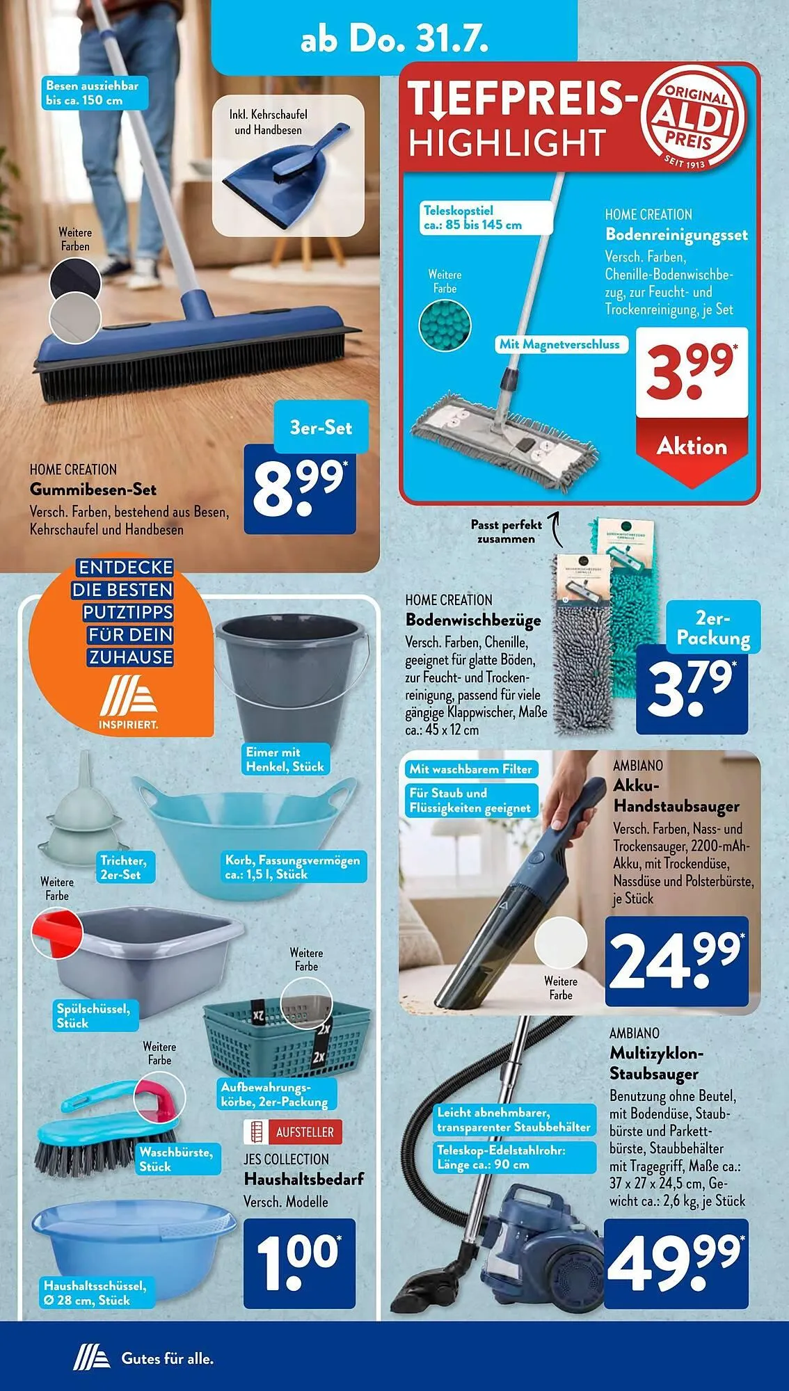 Aldi Süd Prospekt von 28. Juli bis 3. August 2025 - Prospekt seite 10