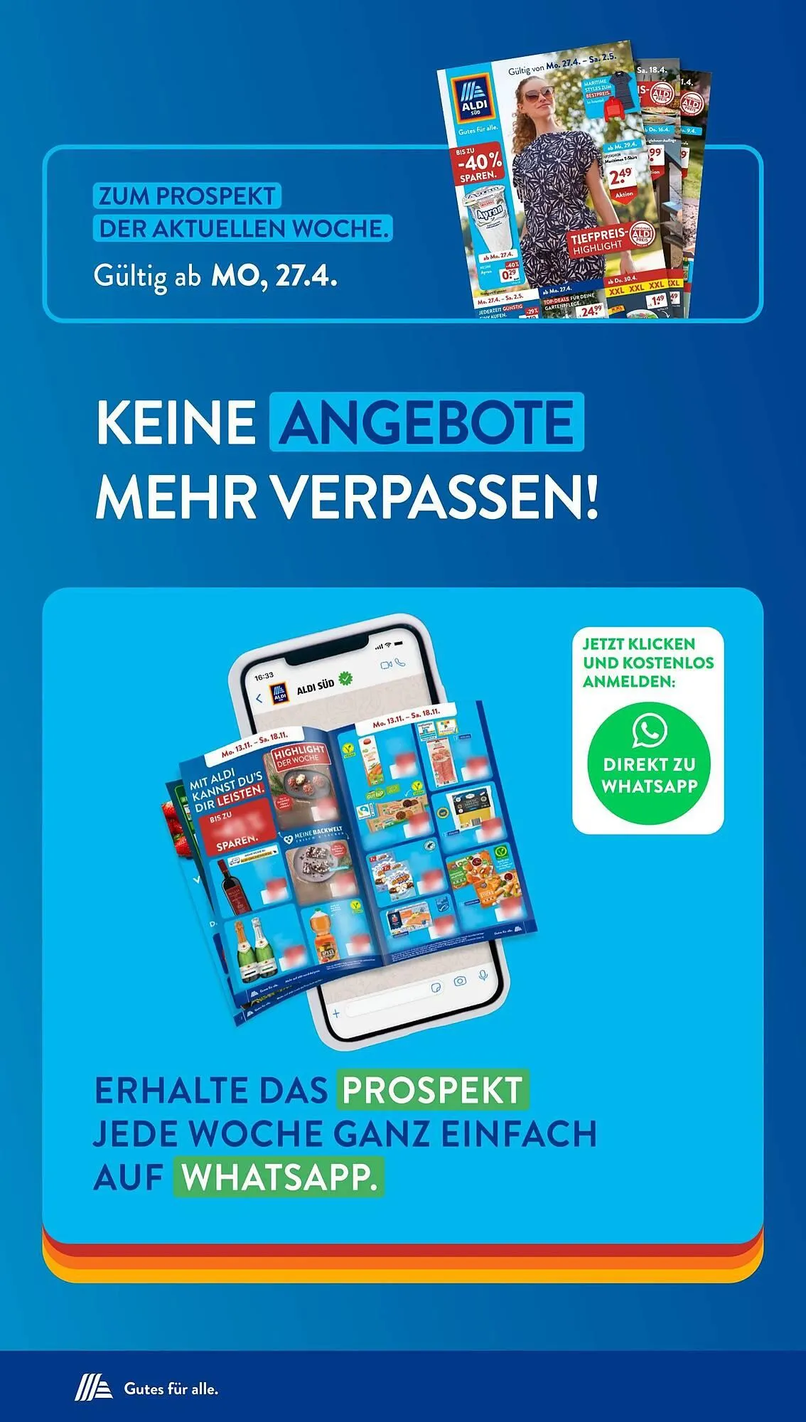 Aldi Süd Prospekt von 11. Mai bis 17. Mai 2026 - Prospekt seite 23