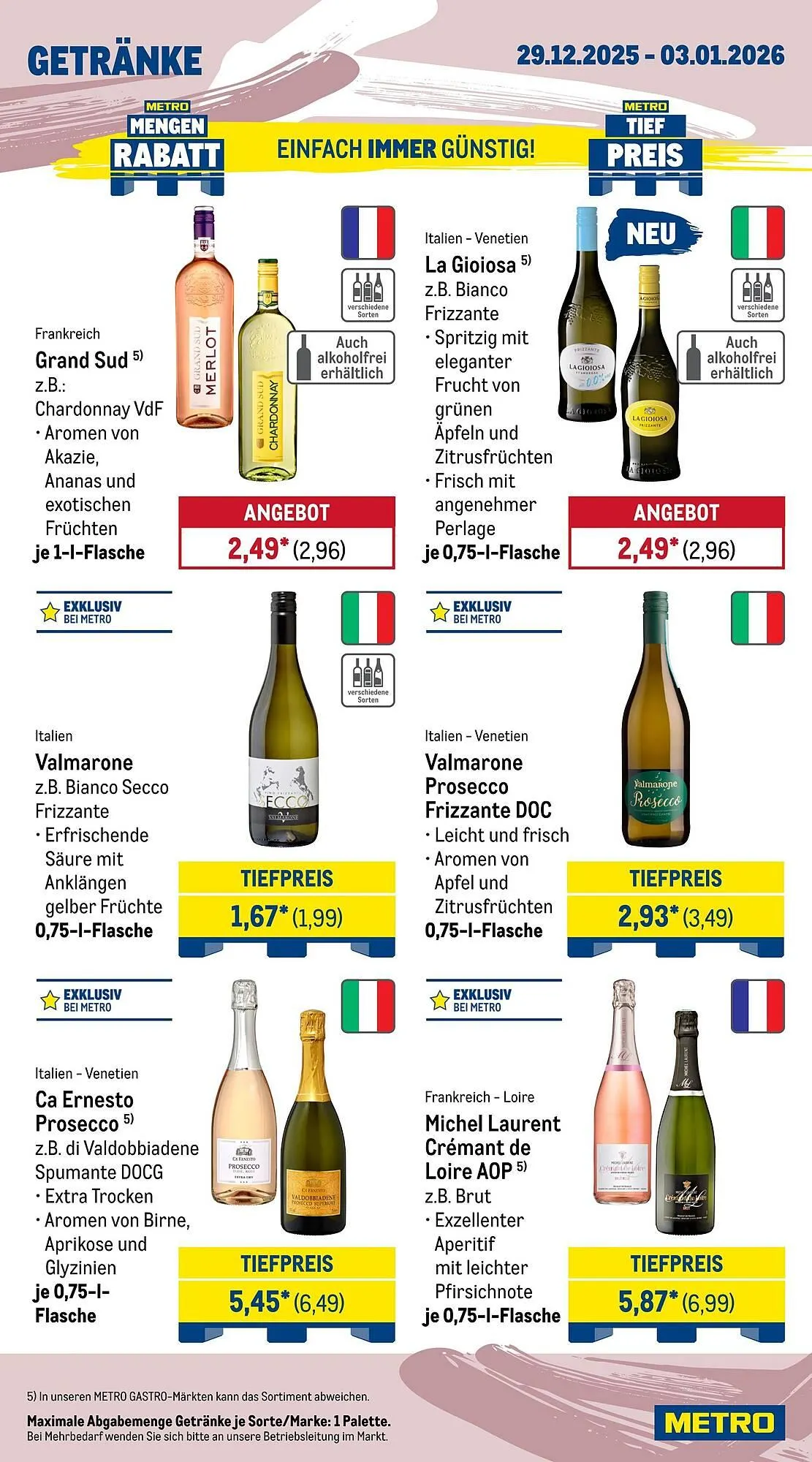 METRO Prospekt von 29. Dezember bis 4. Januar 2026 - Prospekt seite 15