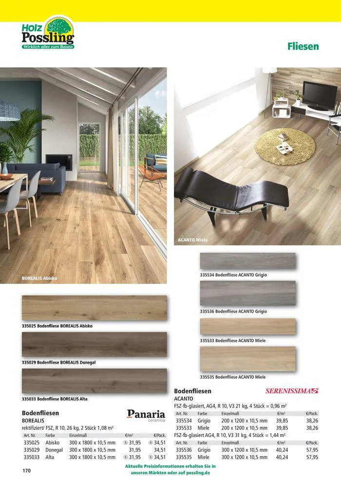 Holz-& Baukatalog 2024/25 von 27. März bis 31. Januar 2025 - Prospekt seite 170