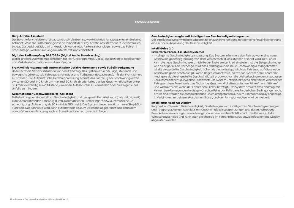 Opel Neuer Grandland von 27. September bis 27. September 2025 - Prospekt seite 12