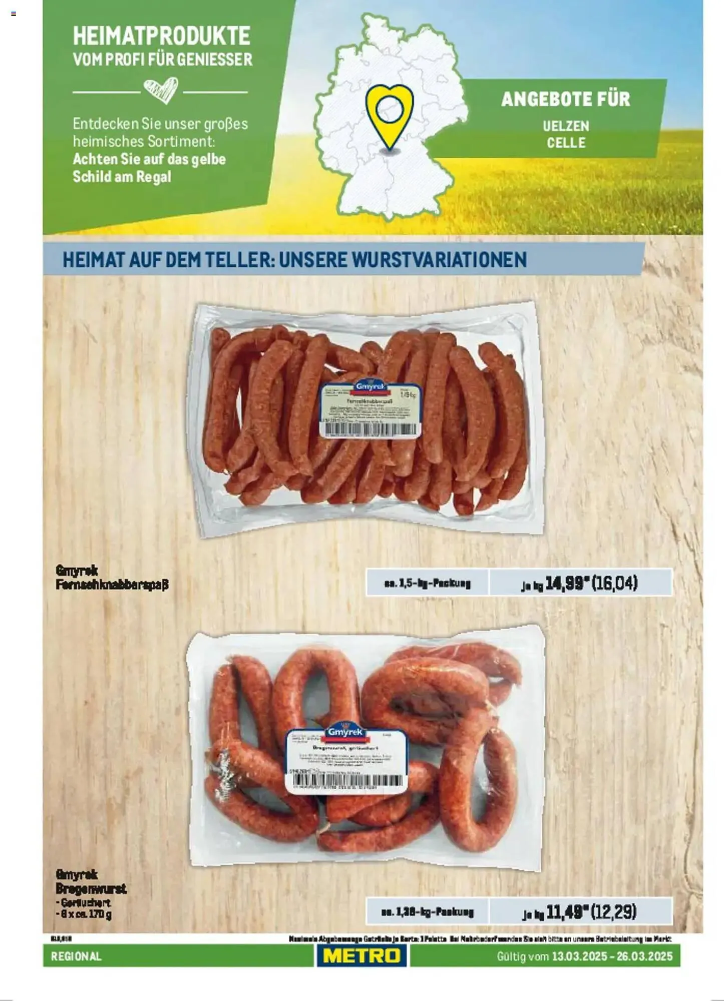 METRO Prospekt von 13. März bis 26. März 2025 - Prospekt seite 28