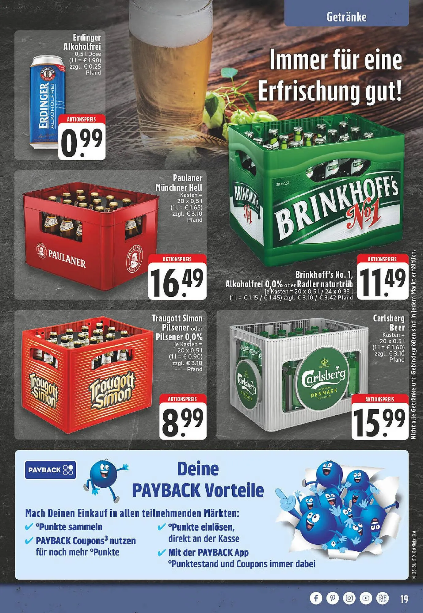 Edeka Prospekt von 30. März bis 5. April 2025 - Prospekt seite 19