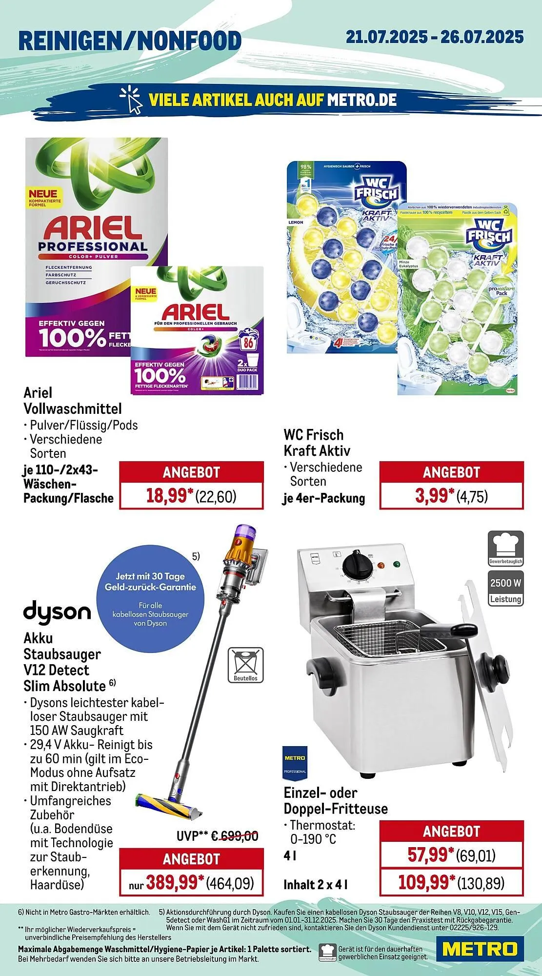 METRO Prospekt von 21. Juli bis 27. Juli 2025 - Prospekt seite 17