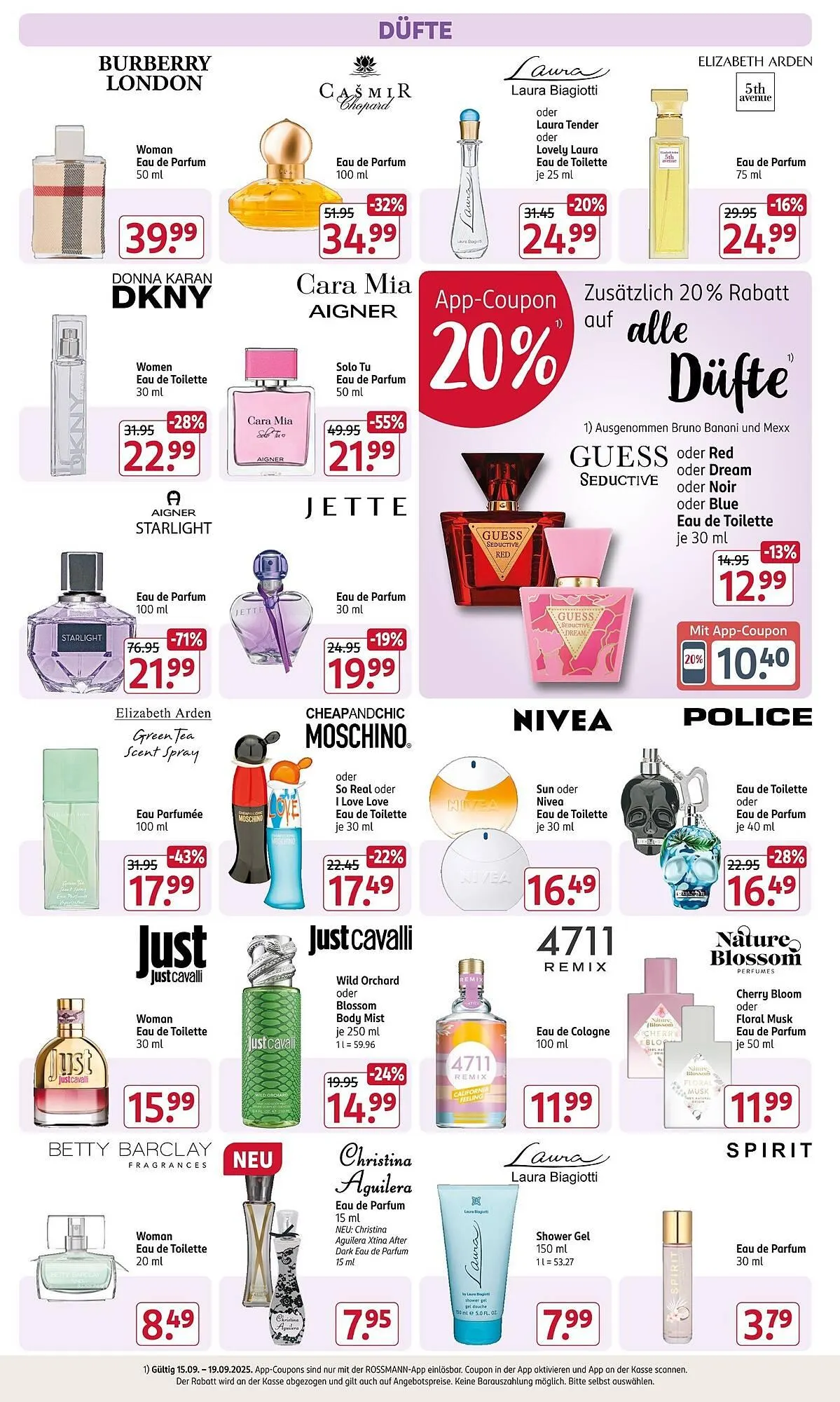 Rossmann Prospekt von 15. September bis 19. September 2025 - Prospekt seite 6