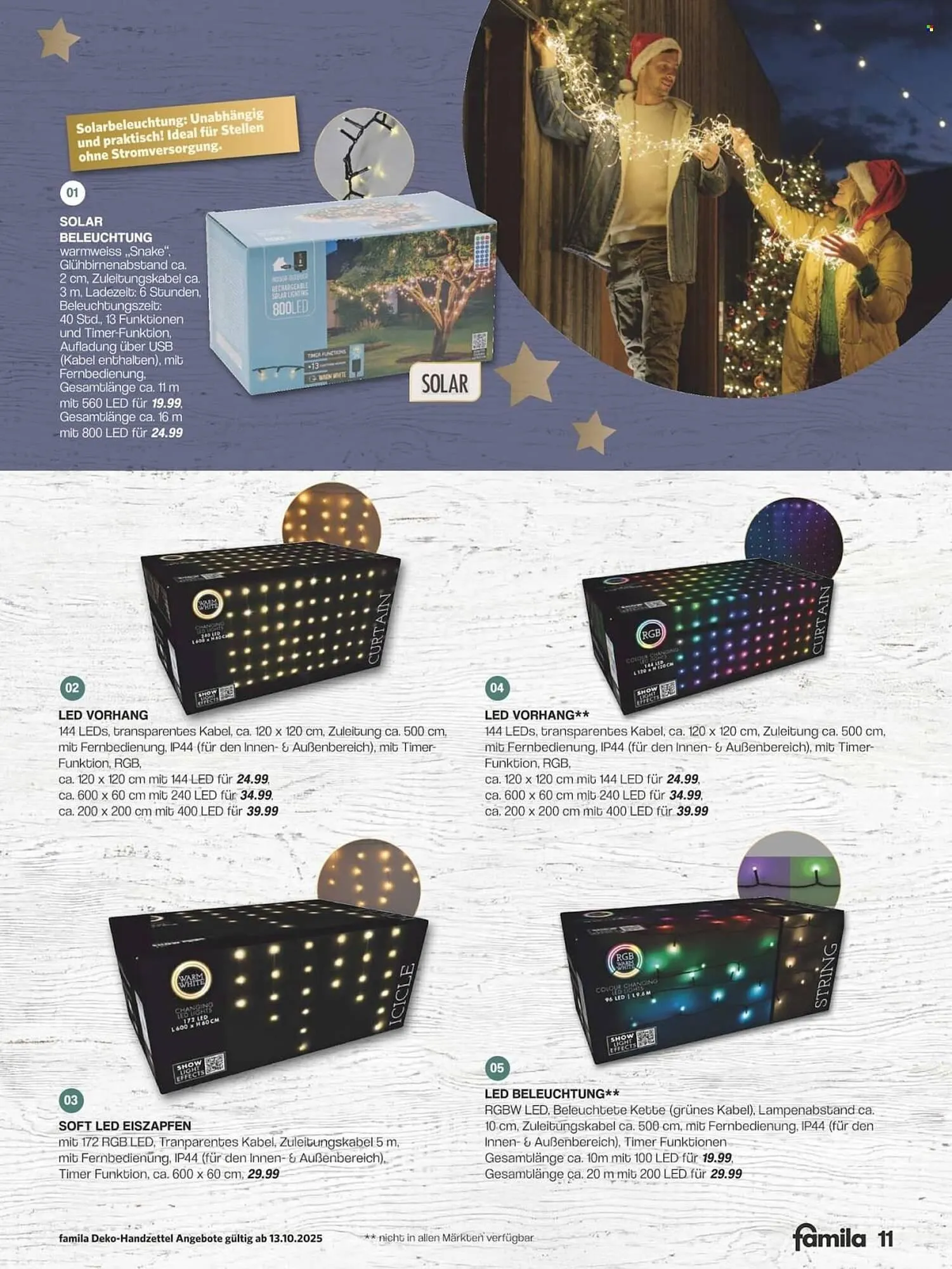 Famila Nord Ost Prospekt von 13. Oktober bis 31. Dezember 2025 - Prospekt seite 11