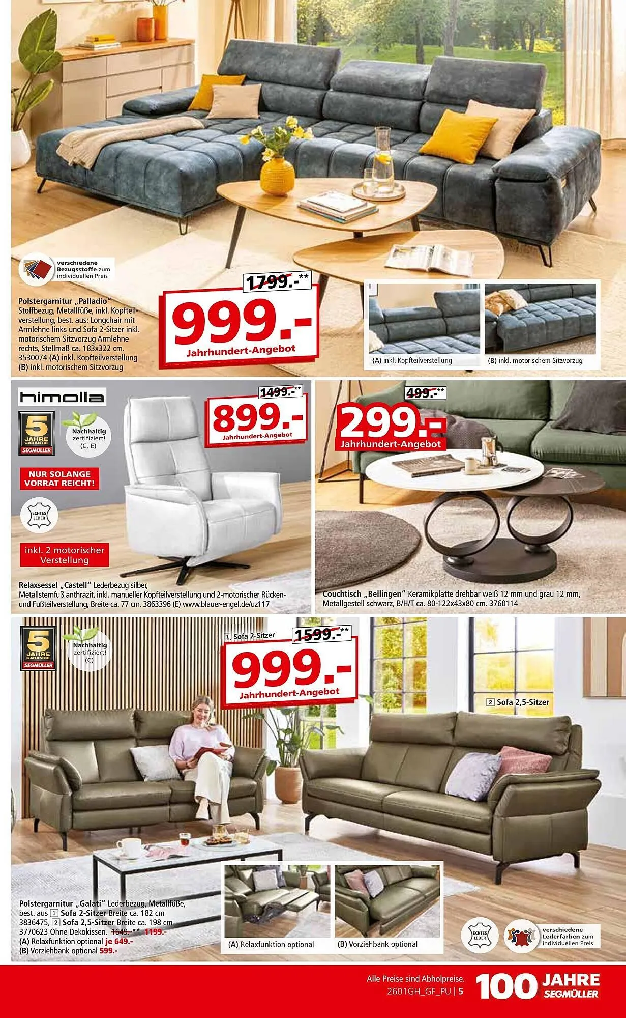 Segmüller Prospekt von 24. Dezember bis 10. Januar 2026 - Prospekt seite 5