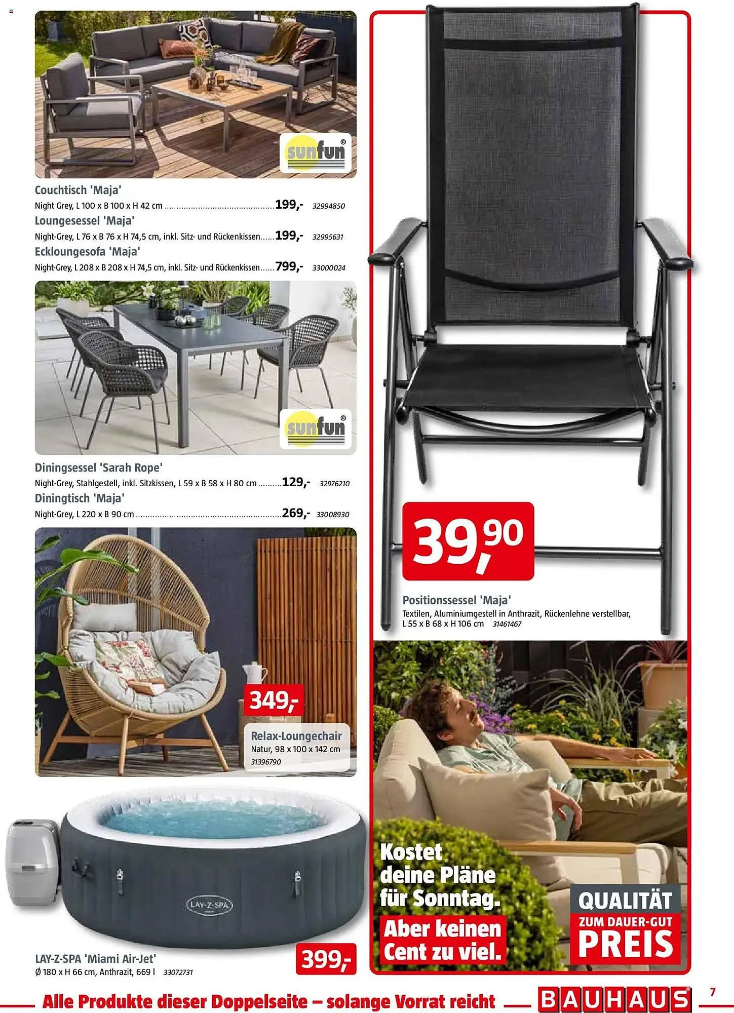 Bauhaus Prospekt von 28. März bis 11. April 2026 - Prospekt seite 7