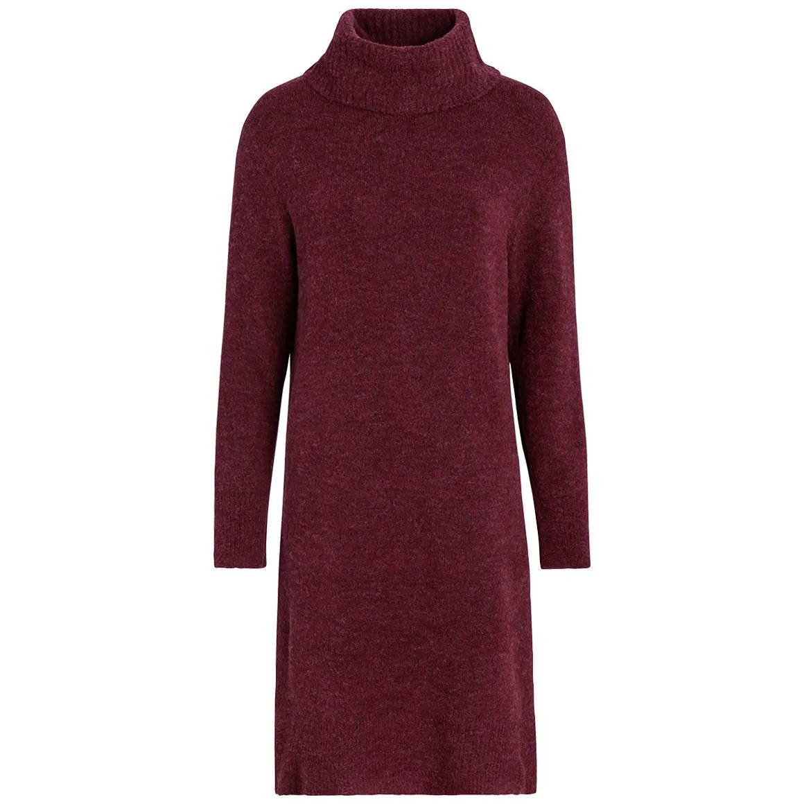 Damen Strickkleid mit Rollkragen