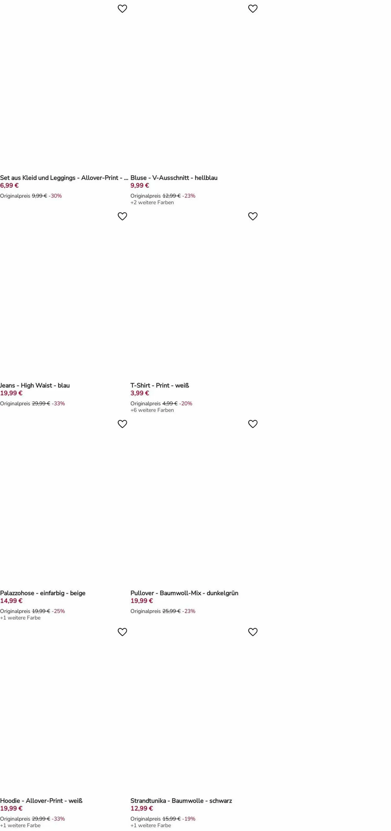 Takko Fashion Aktueller Prospekt von 11. August bis 17. August 2025 - Prospekt seite 19