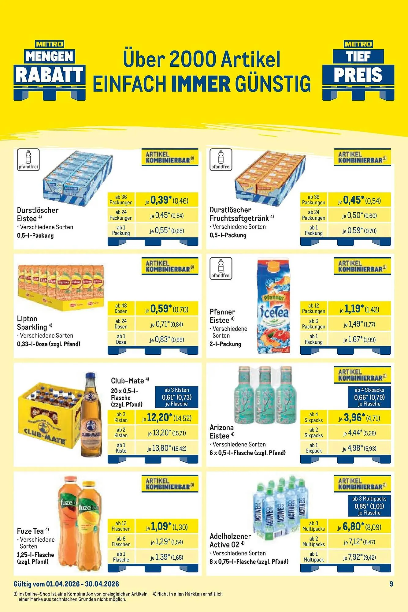 METRO Prospekt von 19. April bis 25. April 2026 - Prospekt seite 9