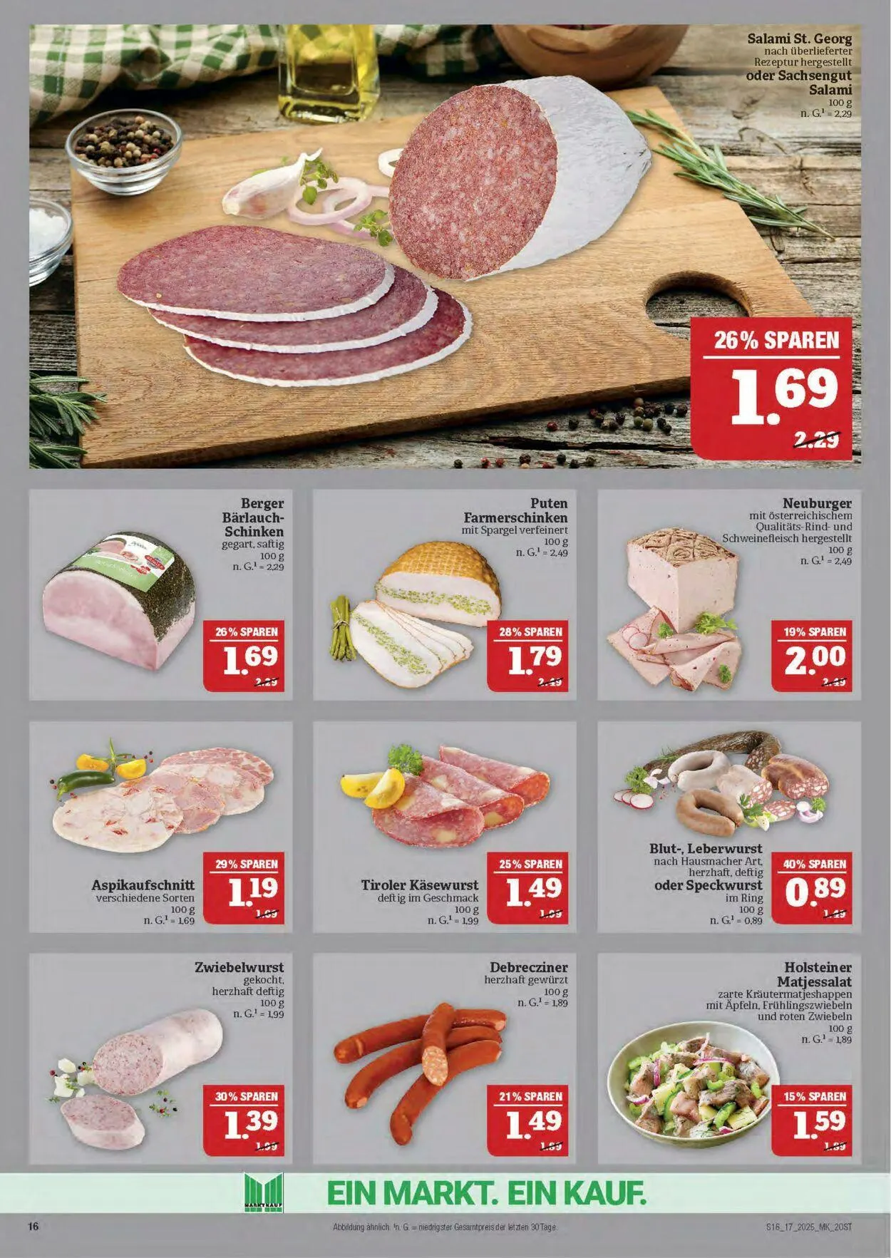 Marktkauf - Görlitz von 22. April bis 26. April 2025 - Prospekt seite 16