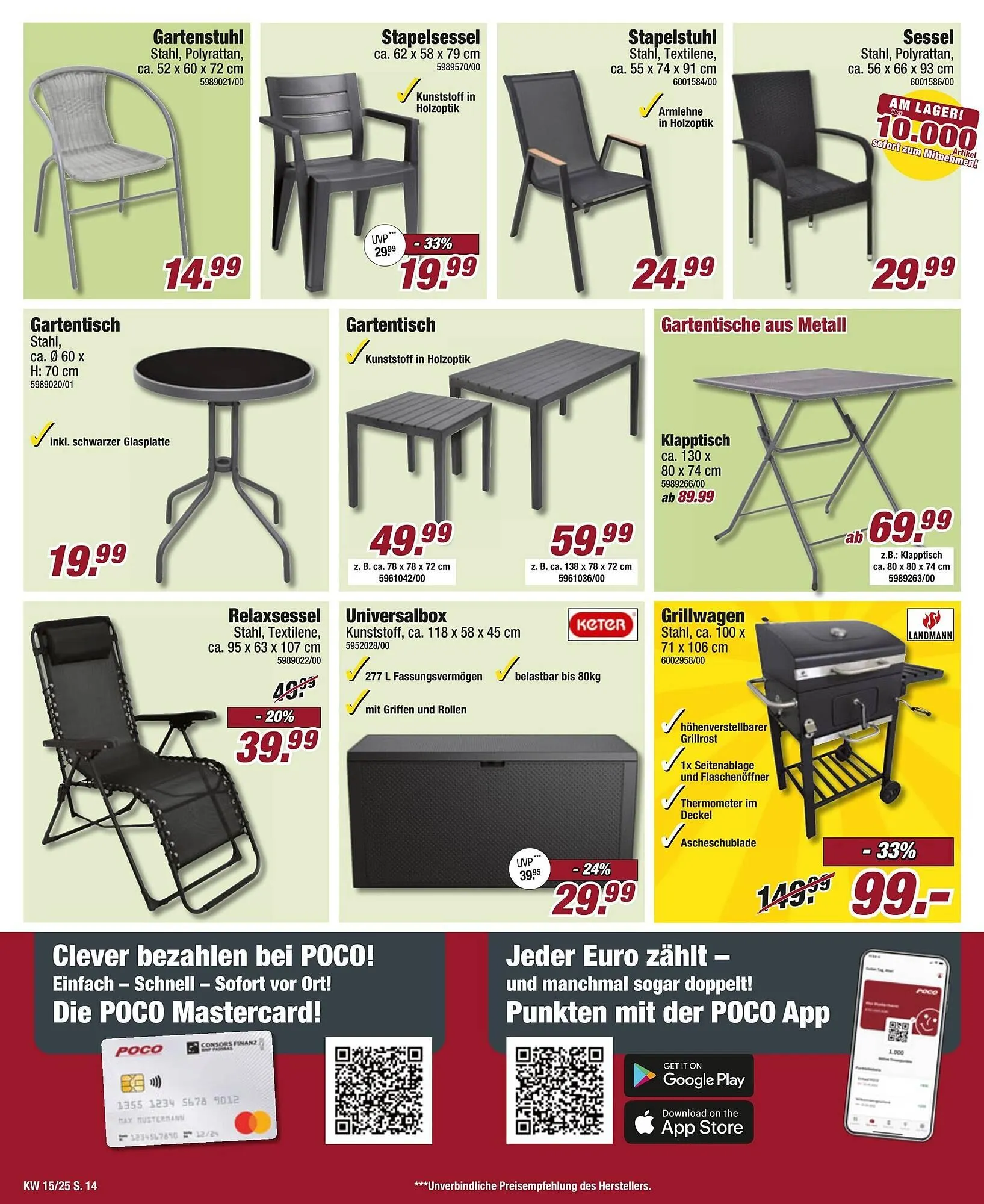 Poco Prospekt von 5. April bis 11. April 2025 - Prospekt seite 14