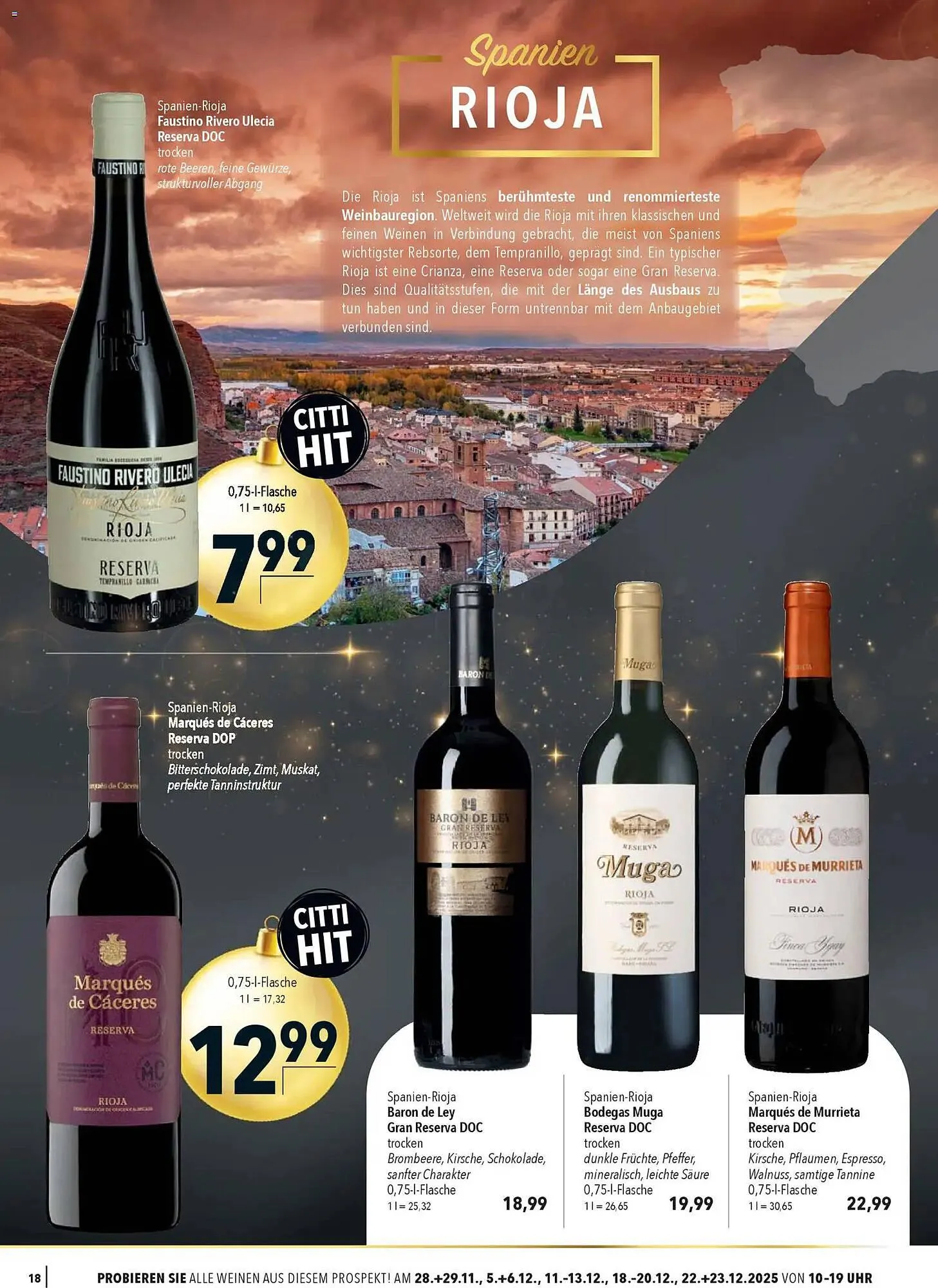 CITTI Markt Prospekt von 26. November bis 31. Dezember 2025 - Prospekt seite 18