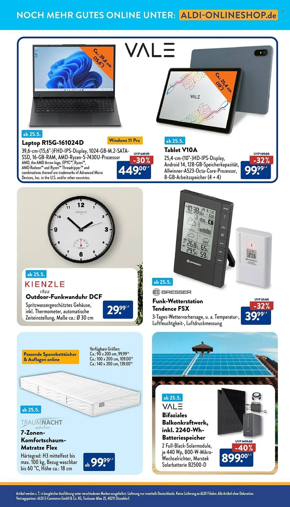 Aldi Nord Prospekt von 26. Mai bis 31. Mai 2025 - Prospekt seite 35