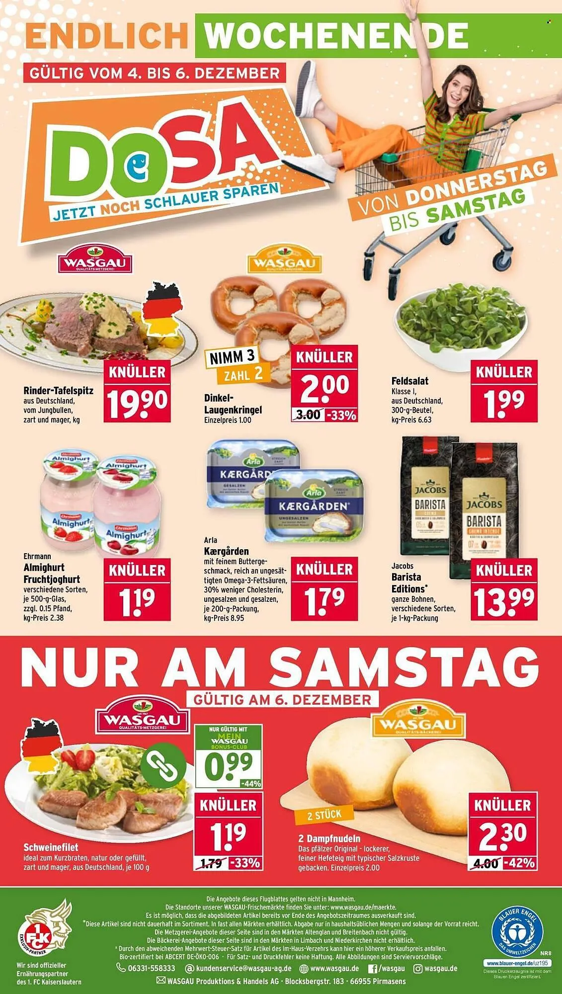 Wasgau Prospekt von 1. Dezember bis 6. Dezember 2025 - Prospekt seite 28