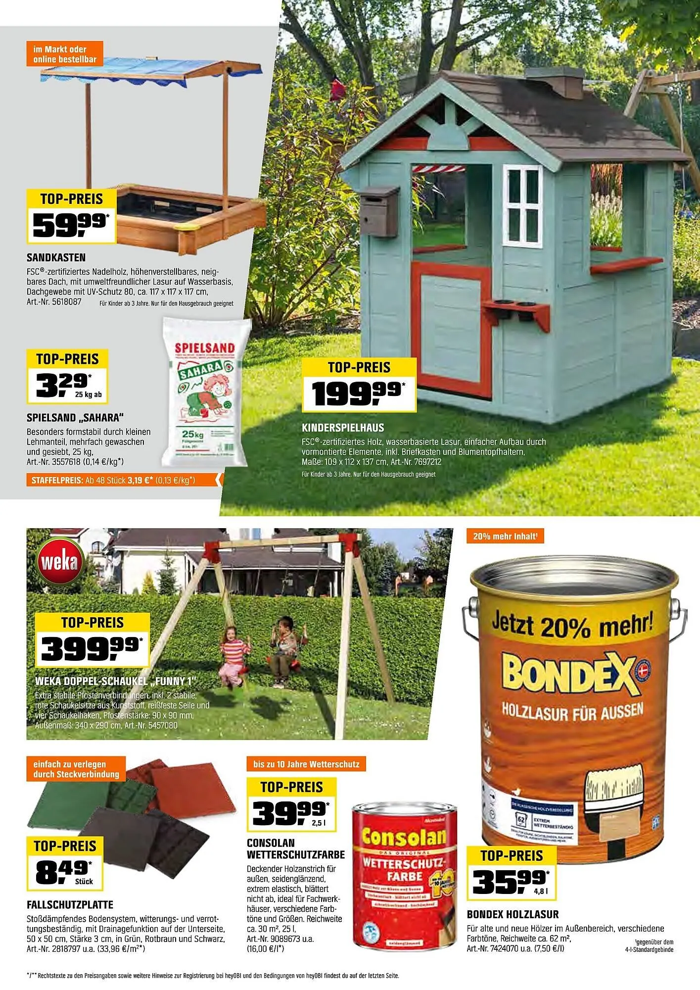 OBI Prospekt von 16. April bis 30. April 2025 - Prospekt seite 5