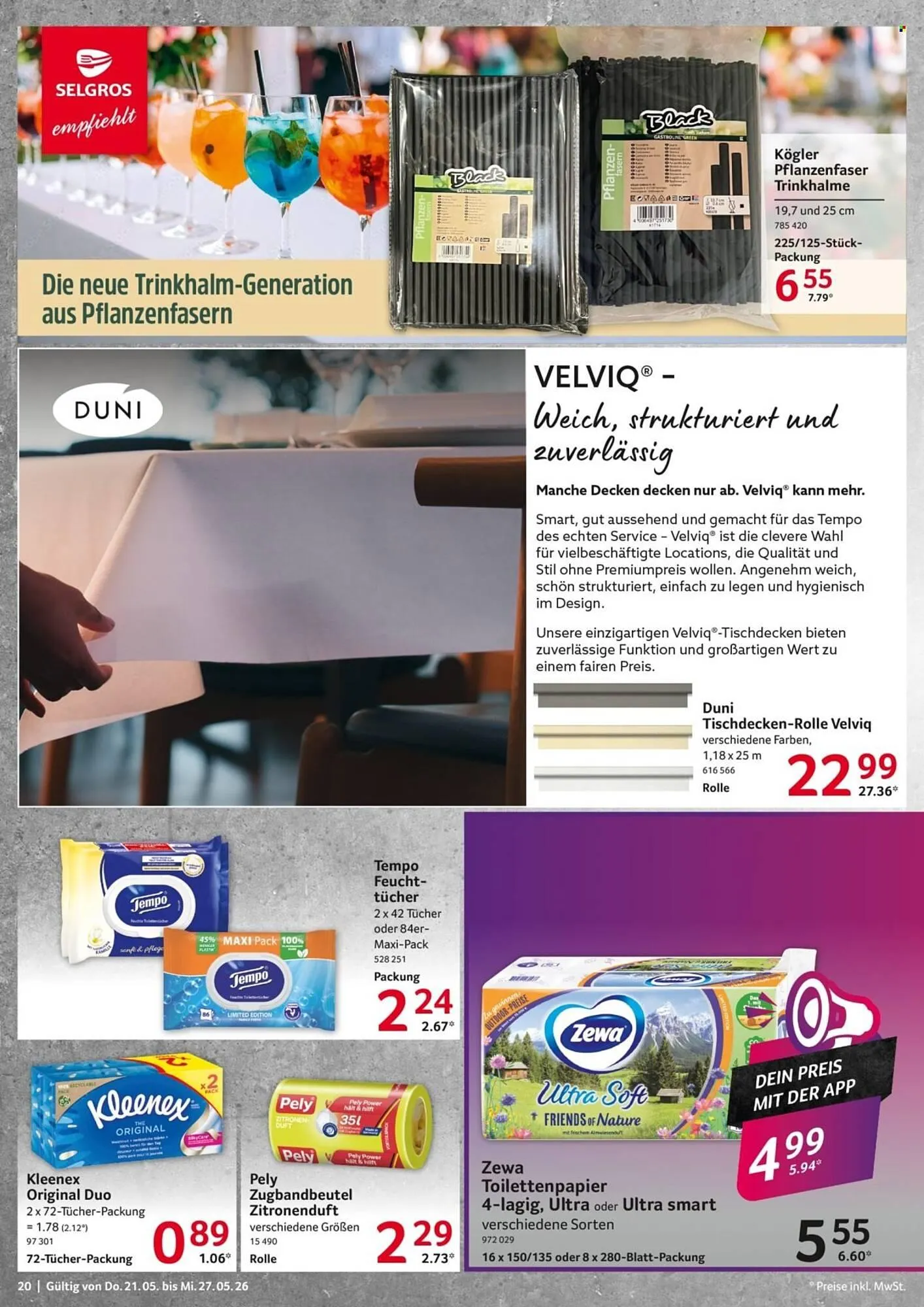 Selgros Prospekt von 21. Mai bis 27. Mai 2026 - Prospekt seite 20