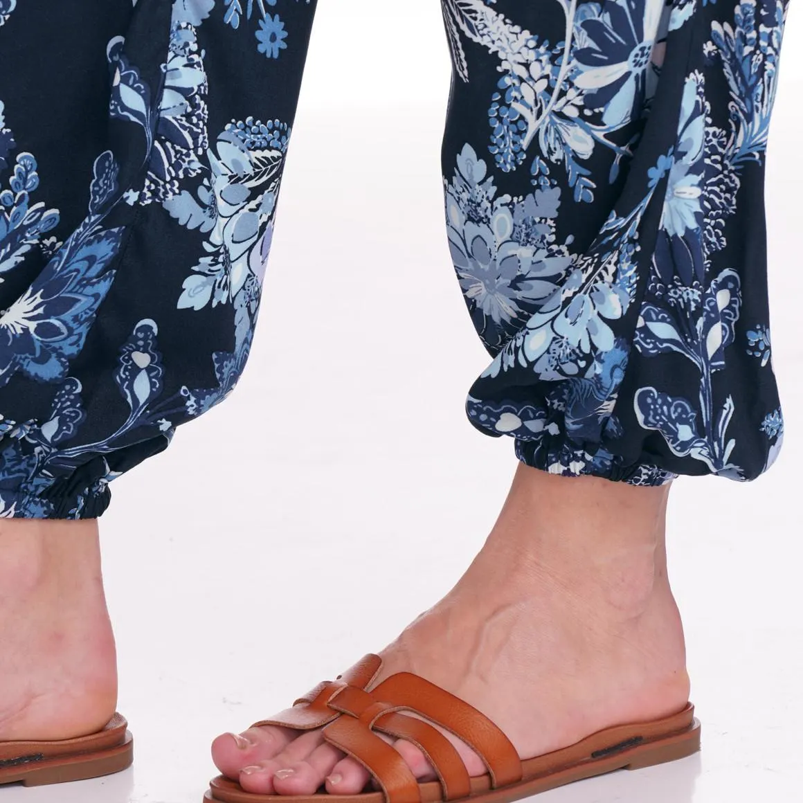 Damen Hose mit breitem Elastikbund