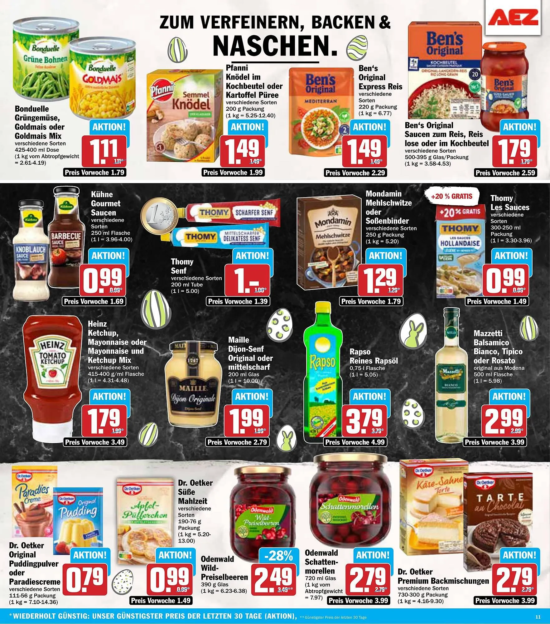 AEZ Prospekt von 14. April bis 19. April 2025 - Prospekt seite 11