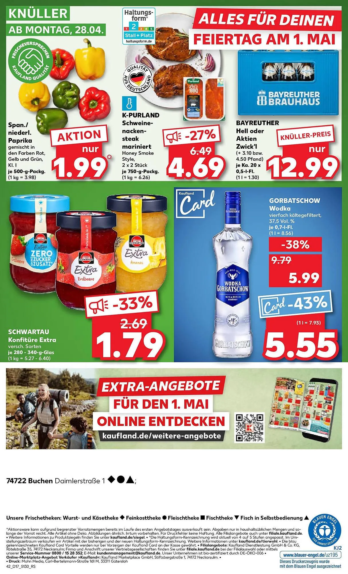 Kaufland Prospekt von 27. April bis 30. April 2025 - Prospekt seite 7