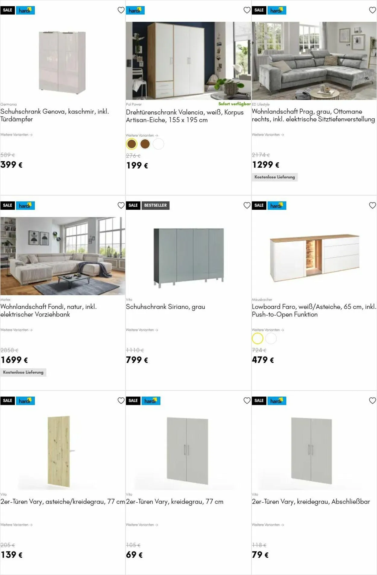 HARDECK Aktueller Prospekt von 3. November bis 12. November 2025 - Prospekt seite 19