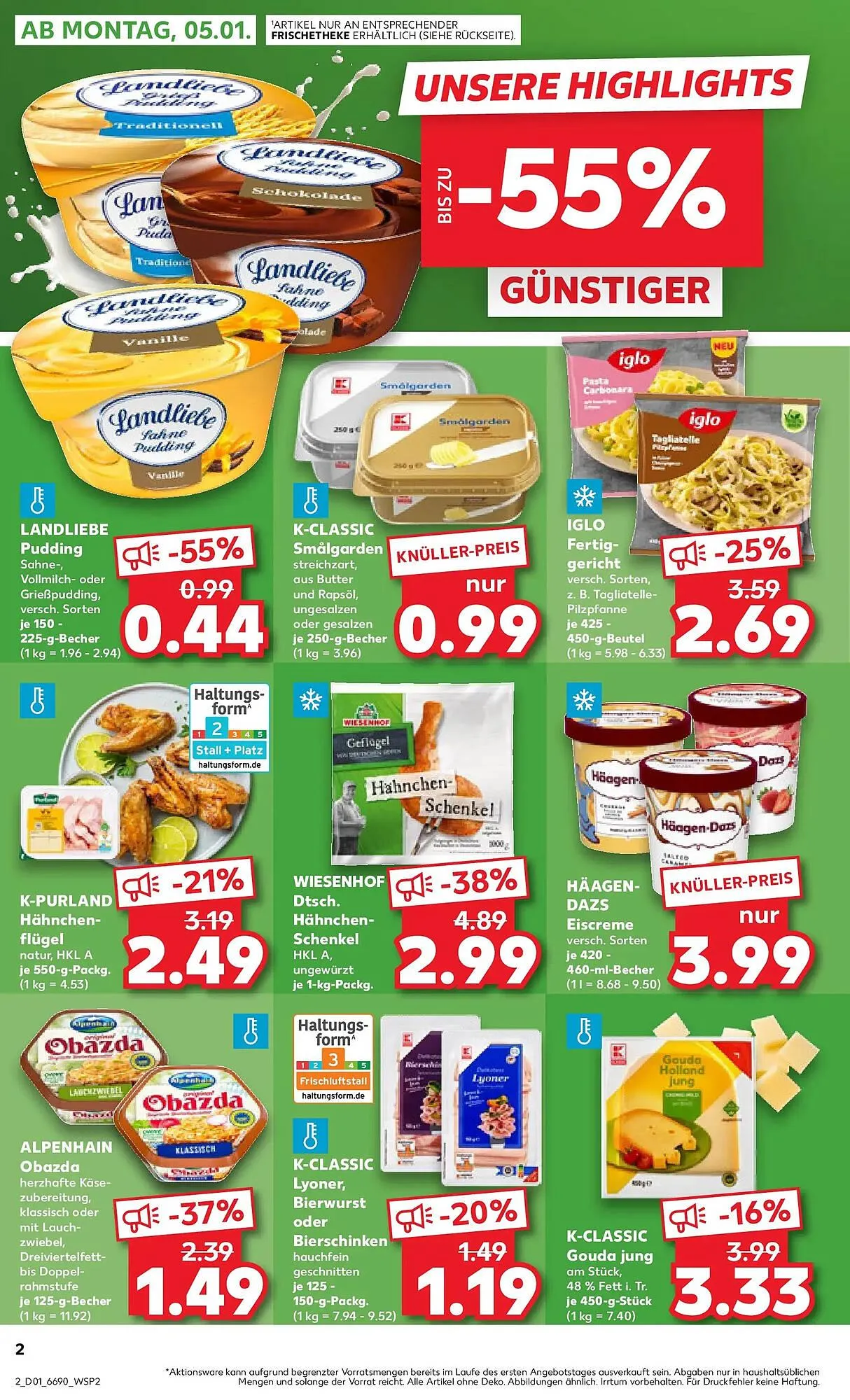 Kaufland Prospekt von 4. Januar bis 7. Januar 2026 - Prospekt seite 2