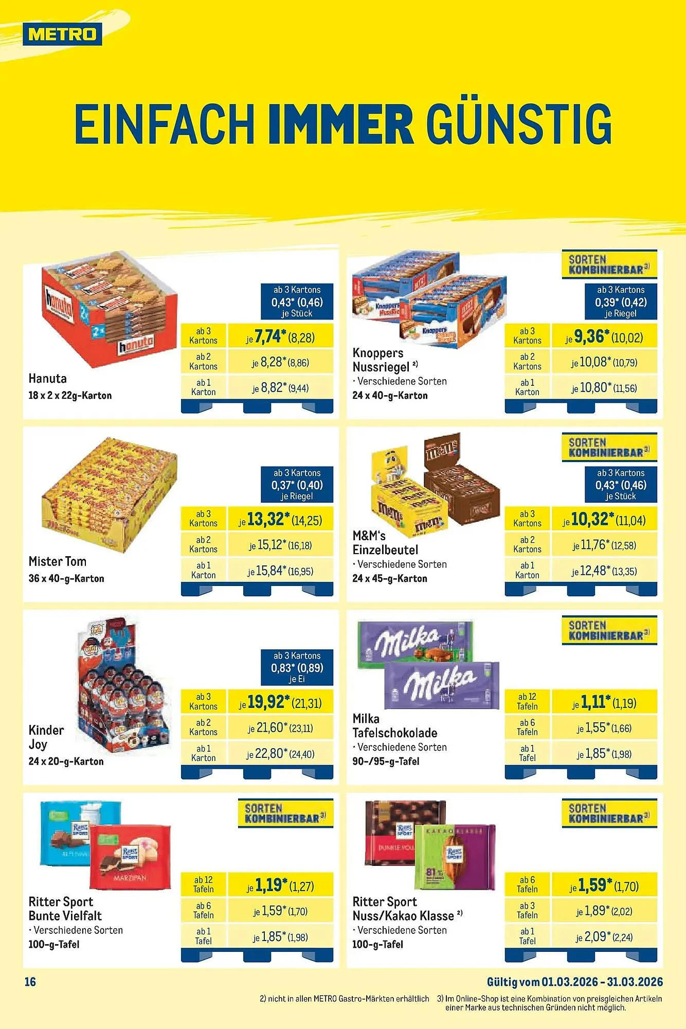 METRO Prospekt von 8. März bis 14. März 2026 - Prospekt seite 16