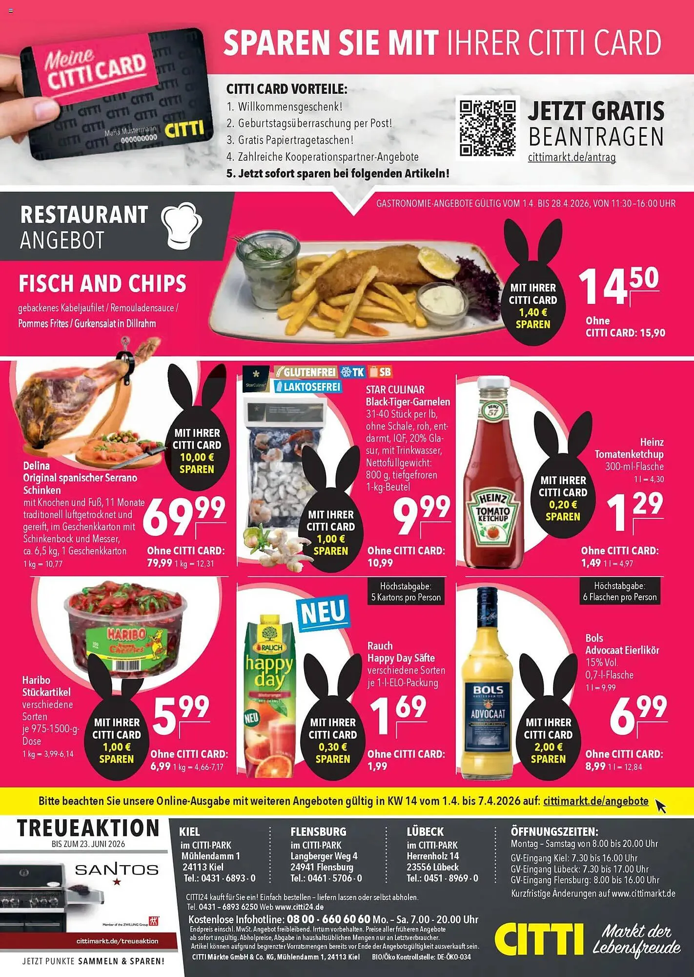 CITTI Markt Prospekt von 1. April bis 7. April 2026 - Prospekt seite 26