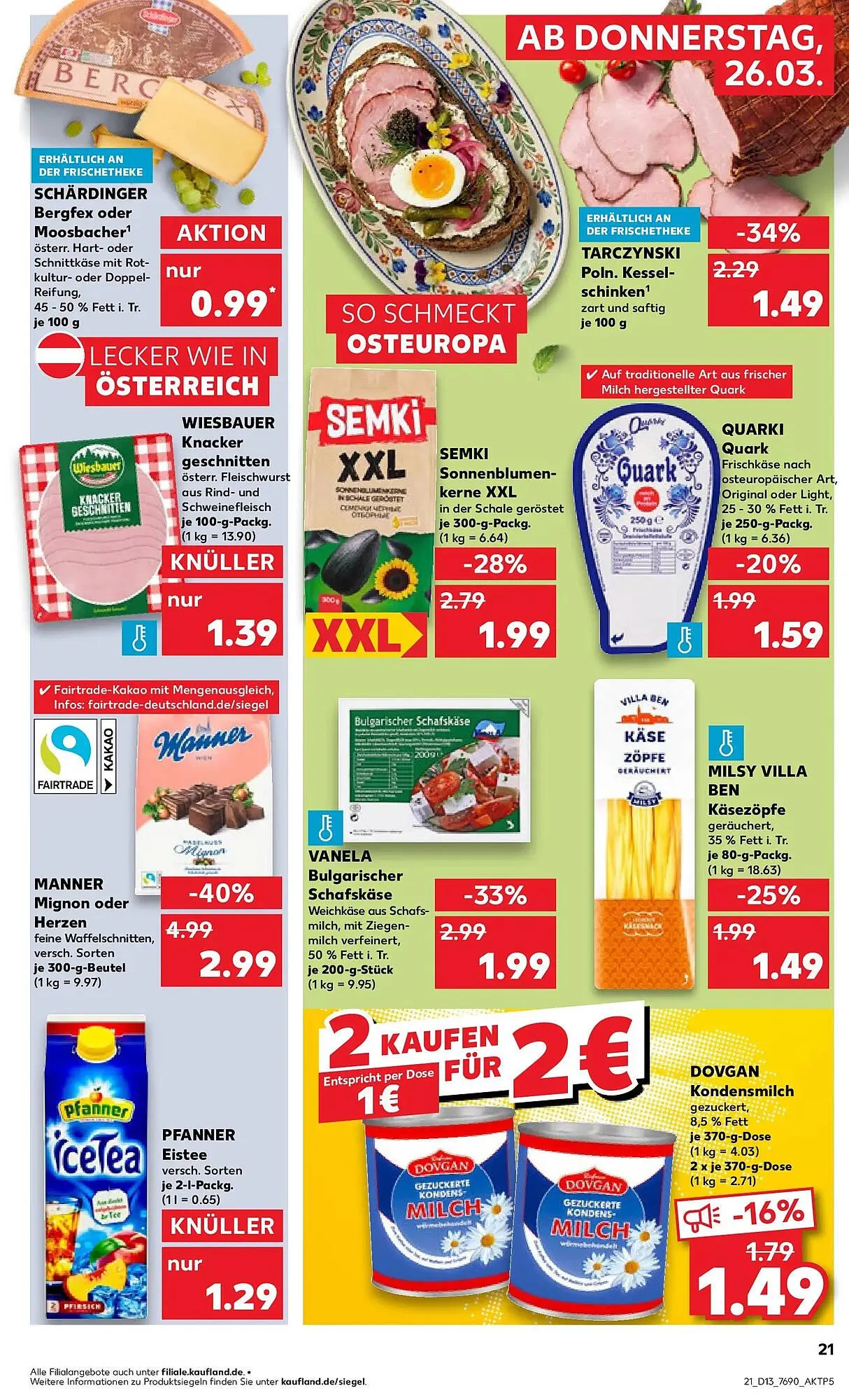 Kaufland Prospekt von 23. März bis 25. März 2026 - Prospekt seite 33