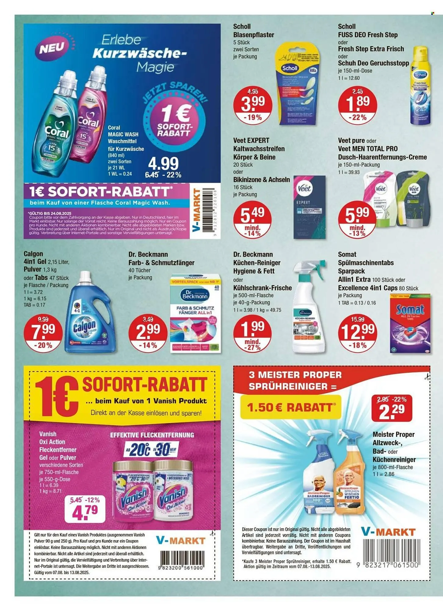 V Markt Prospekt von 7. August bis 13. August 2025 - Prospekt seite 10